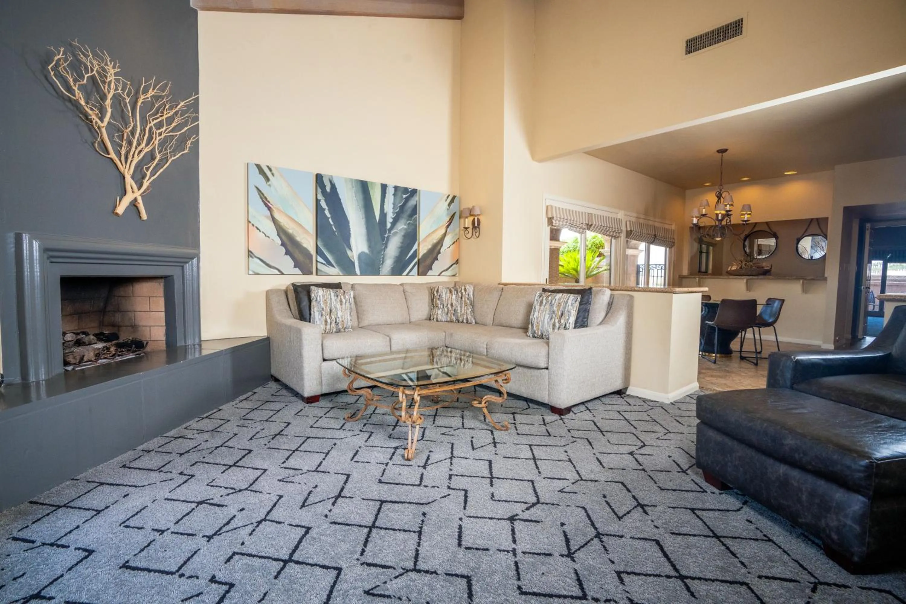 Living room in Kimpton Miralina coming soon - Scottsdale Plaza Resort