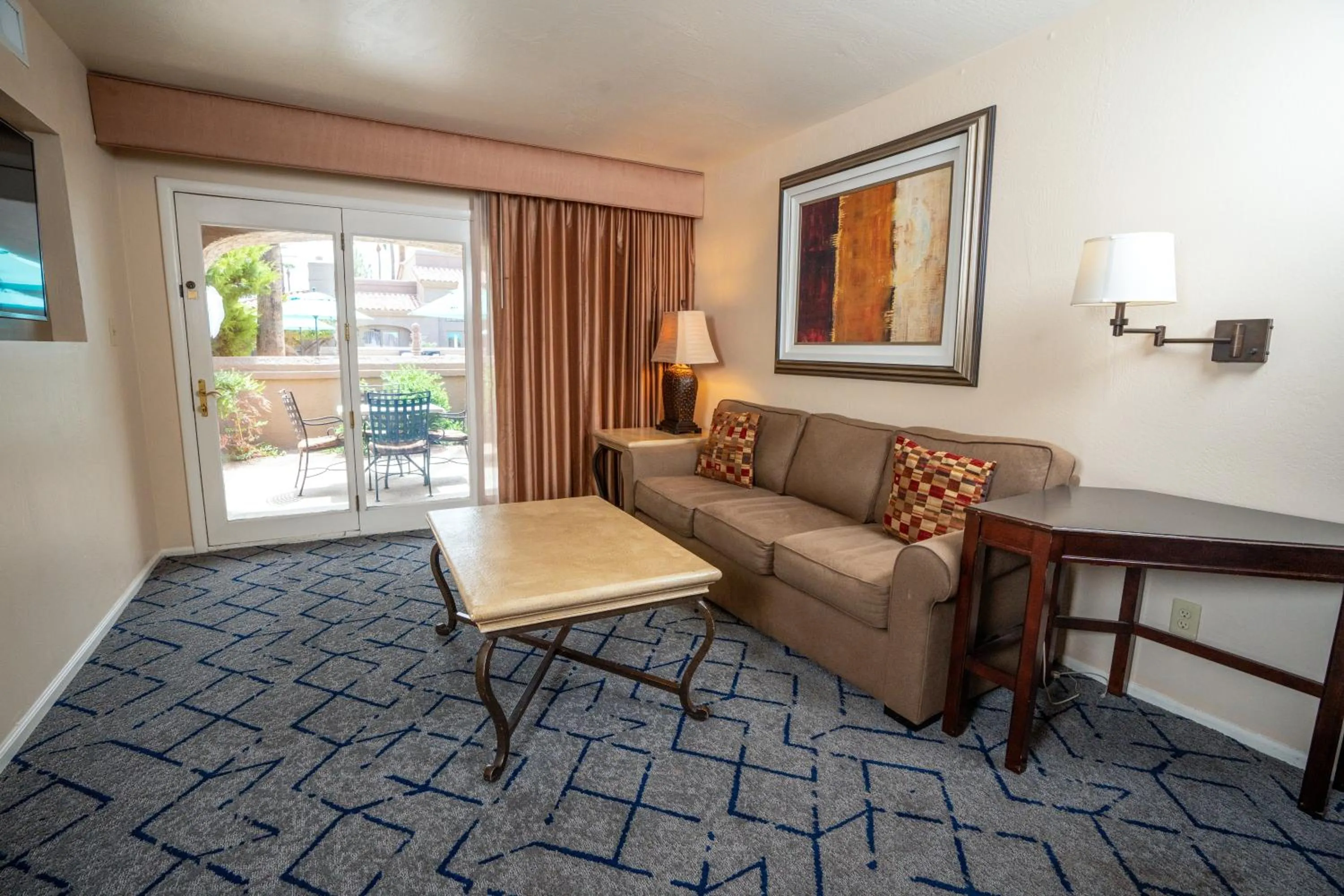 Living room in Kimpton Miralina coming soon - Scottsdale Plaza Resort