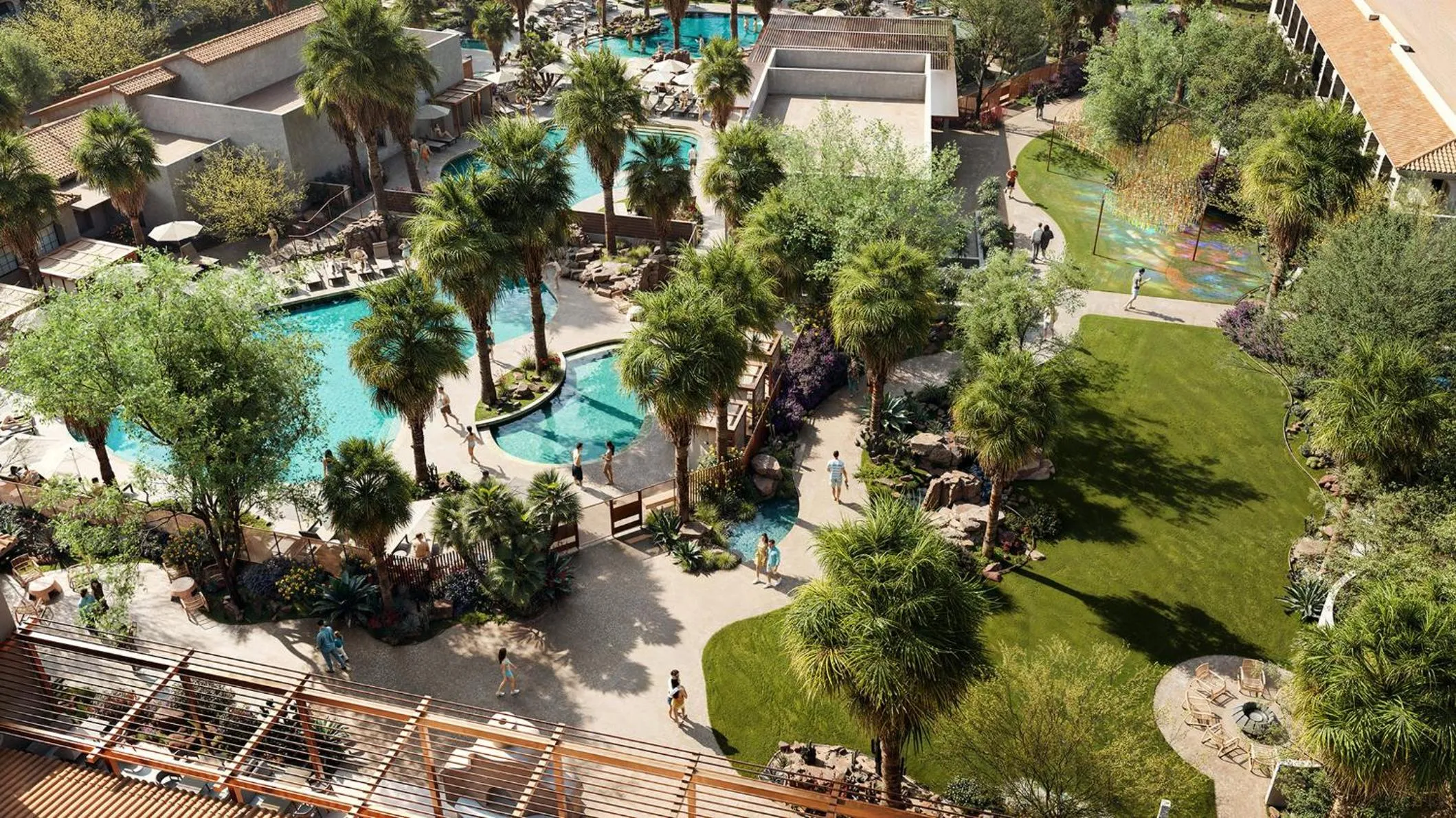 Swimming pool in Kimpton Miralina coming soon - Scottsdale Plaza Resort