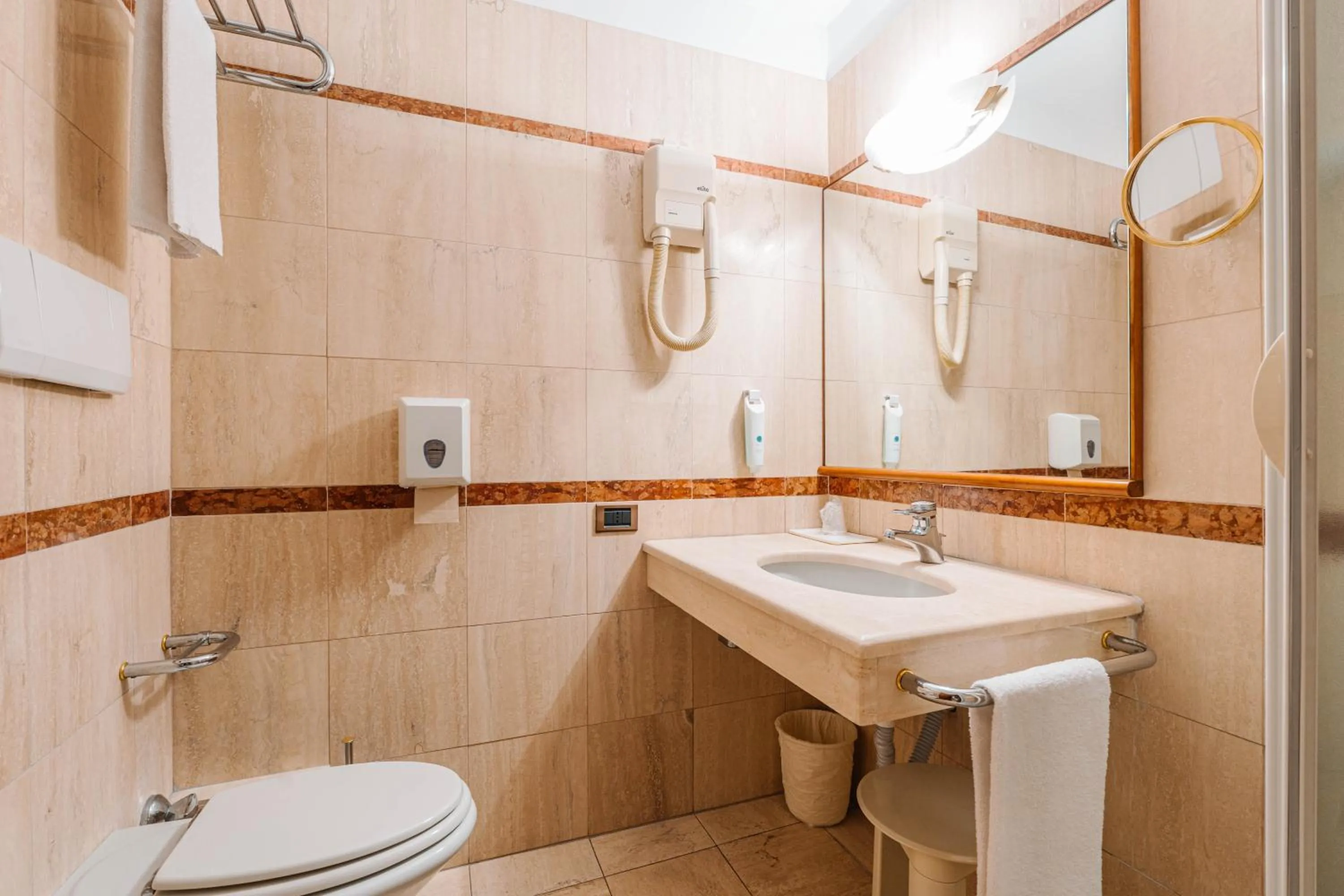 Bathroom in Crystal Hotel Varese