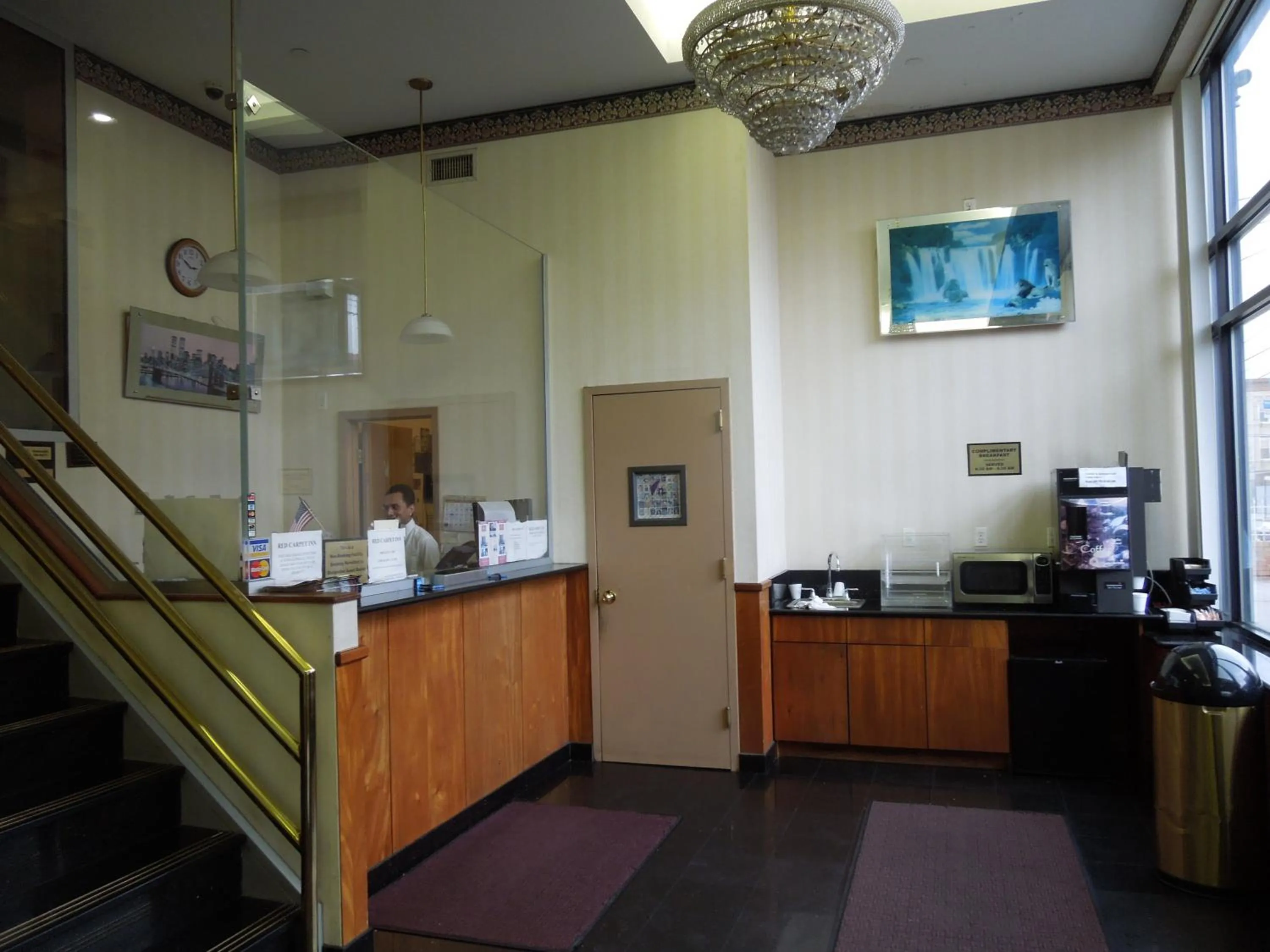 Lobby or reception in Red Carpet Inn Brooklyn