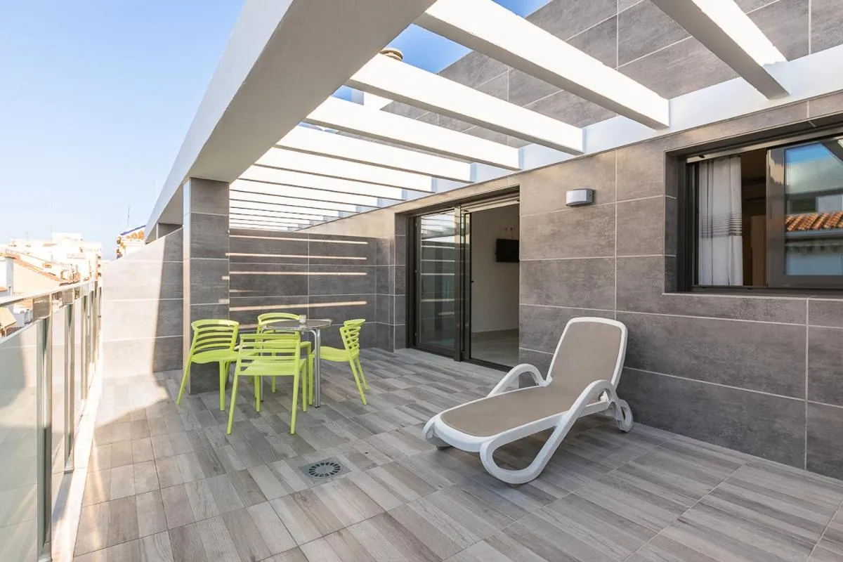 Balcony/Terrace in Apartamentos Guerrero 3