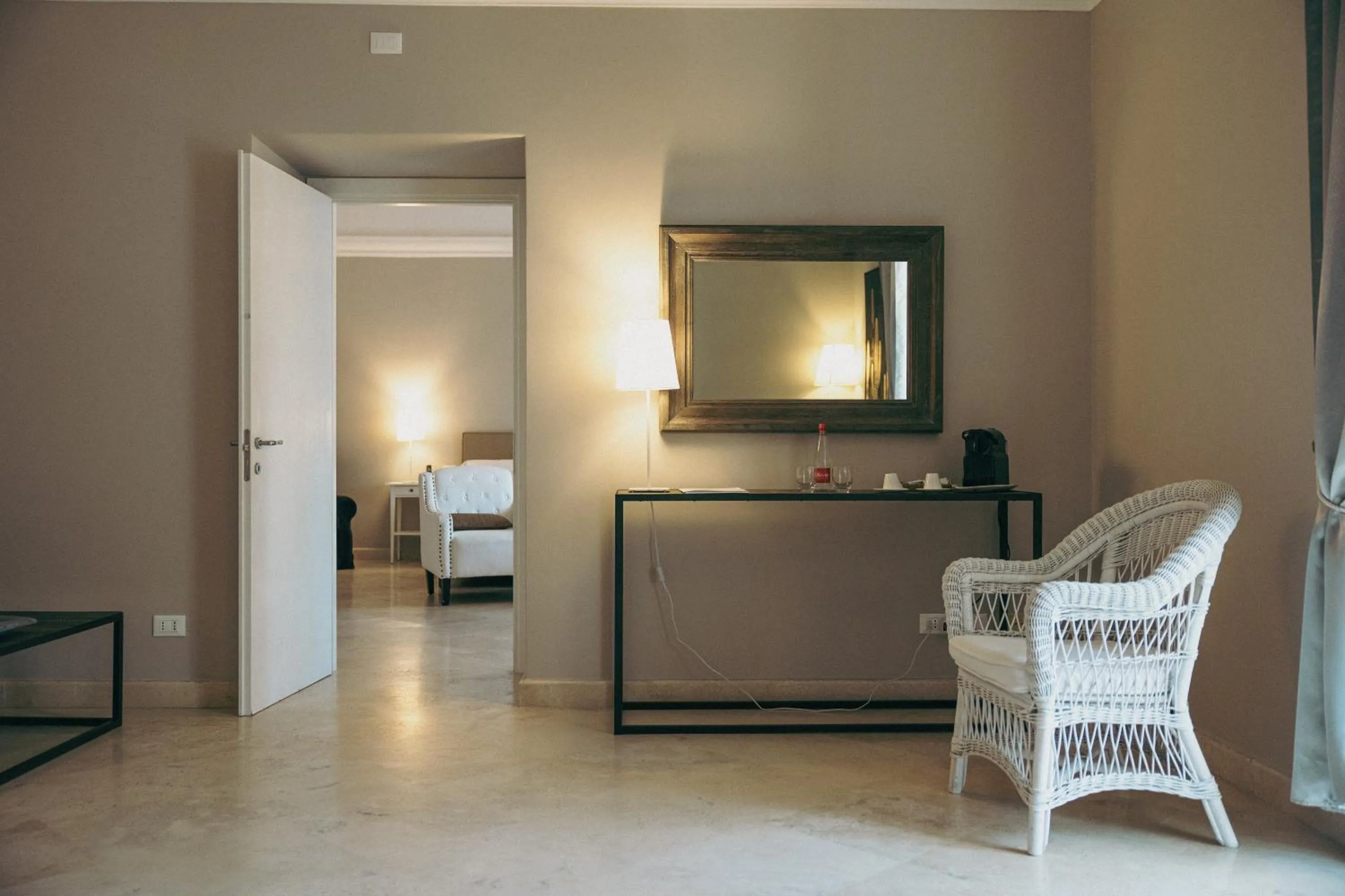 Living room in Relais Corte Degli Aragonesi