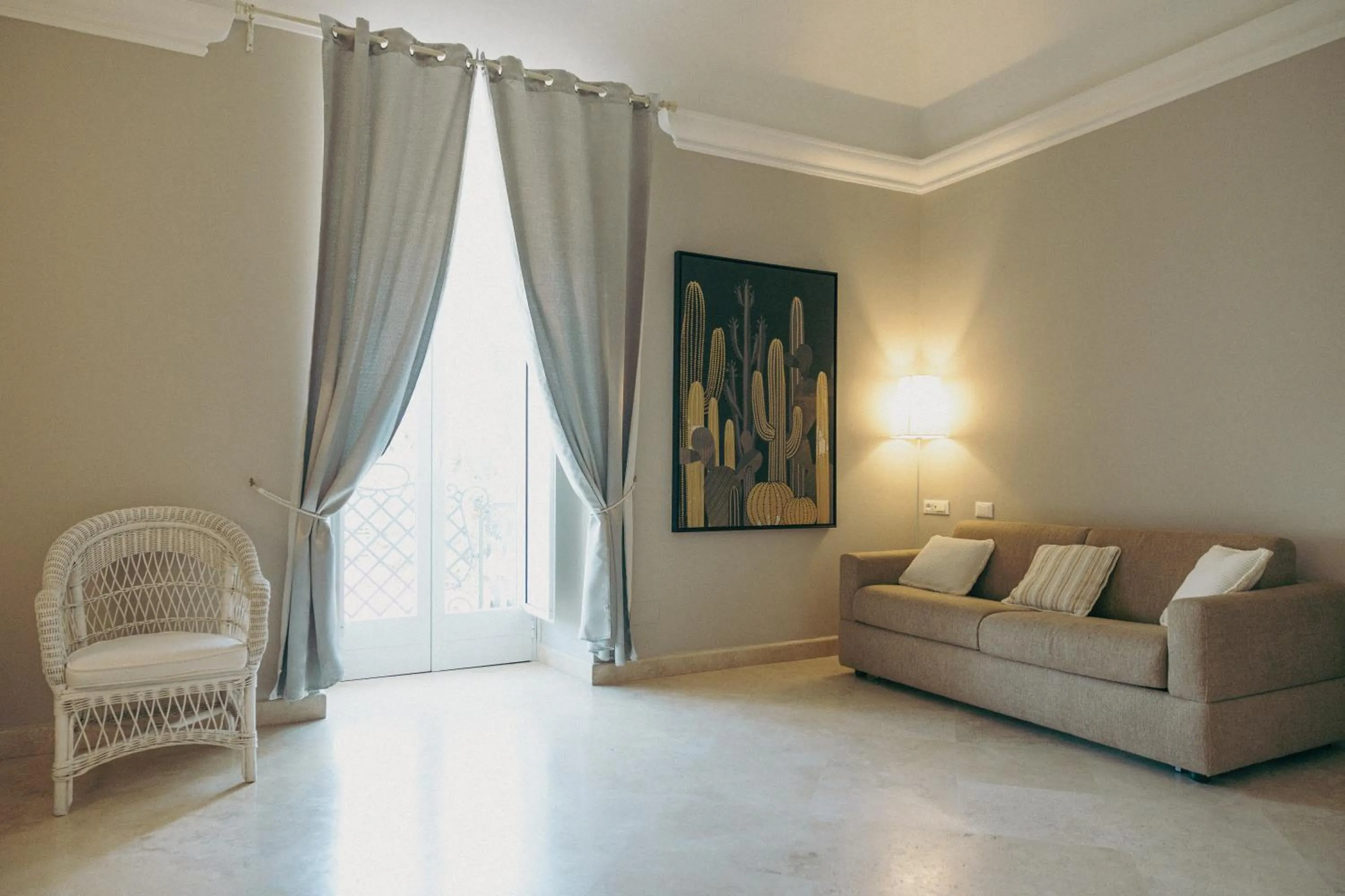 Living room in Relais Corte Degli Aragonesi