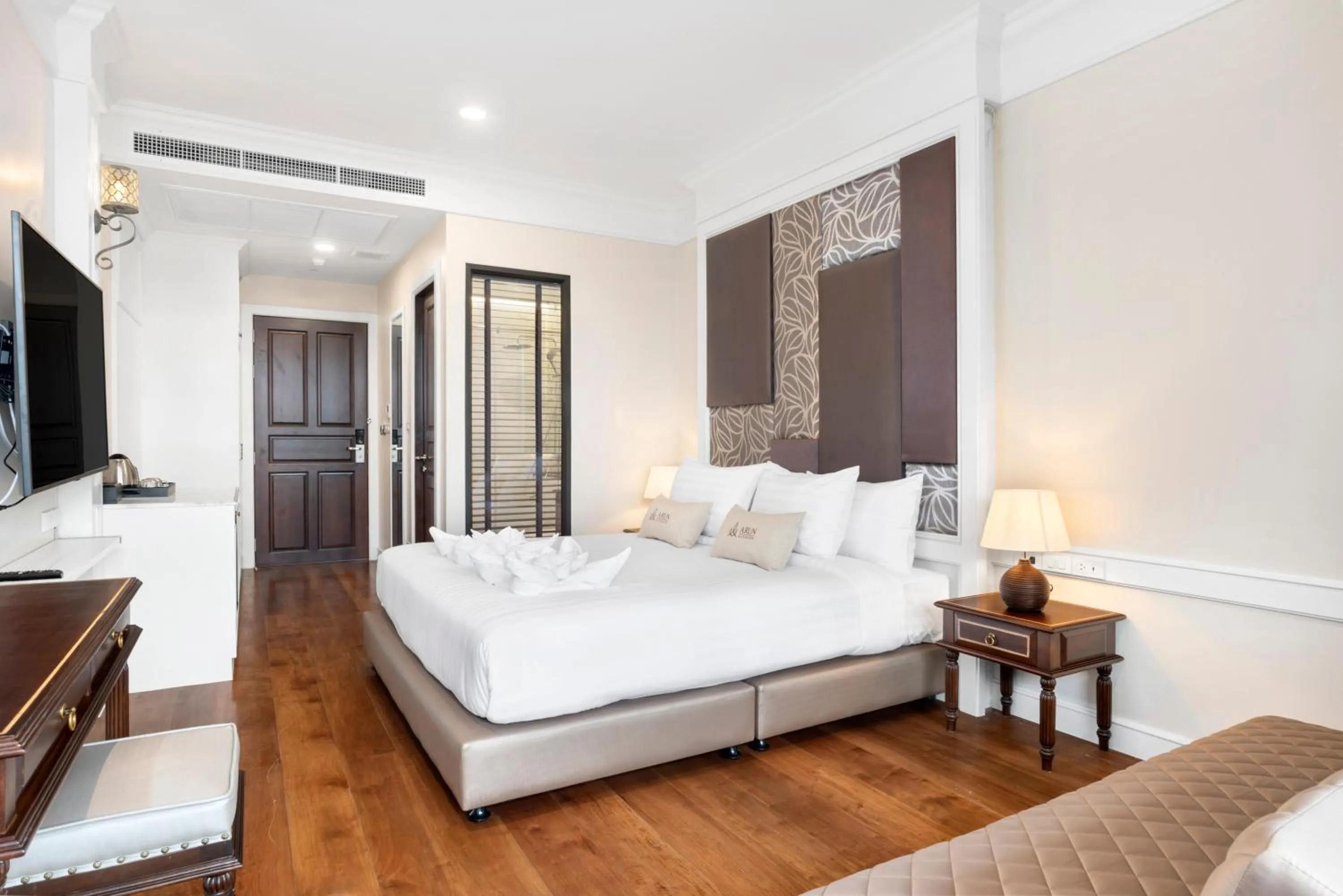 Bed in ARUN Riverside Bangkok