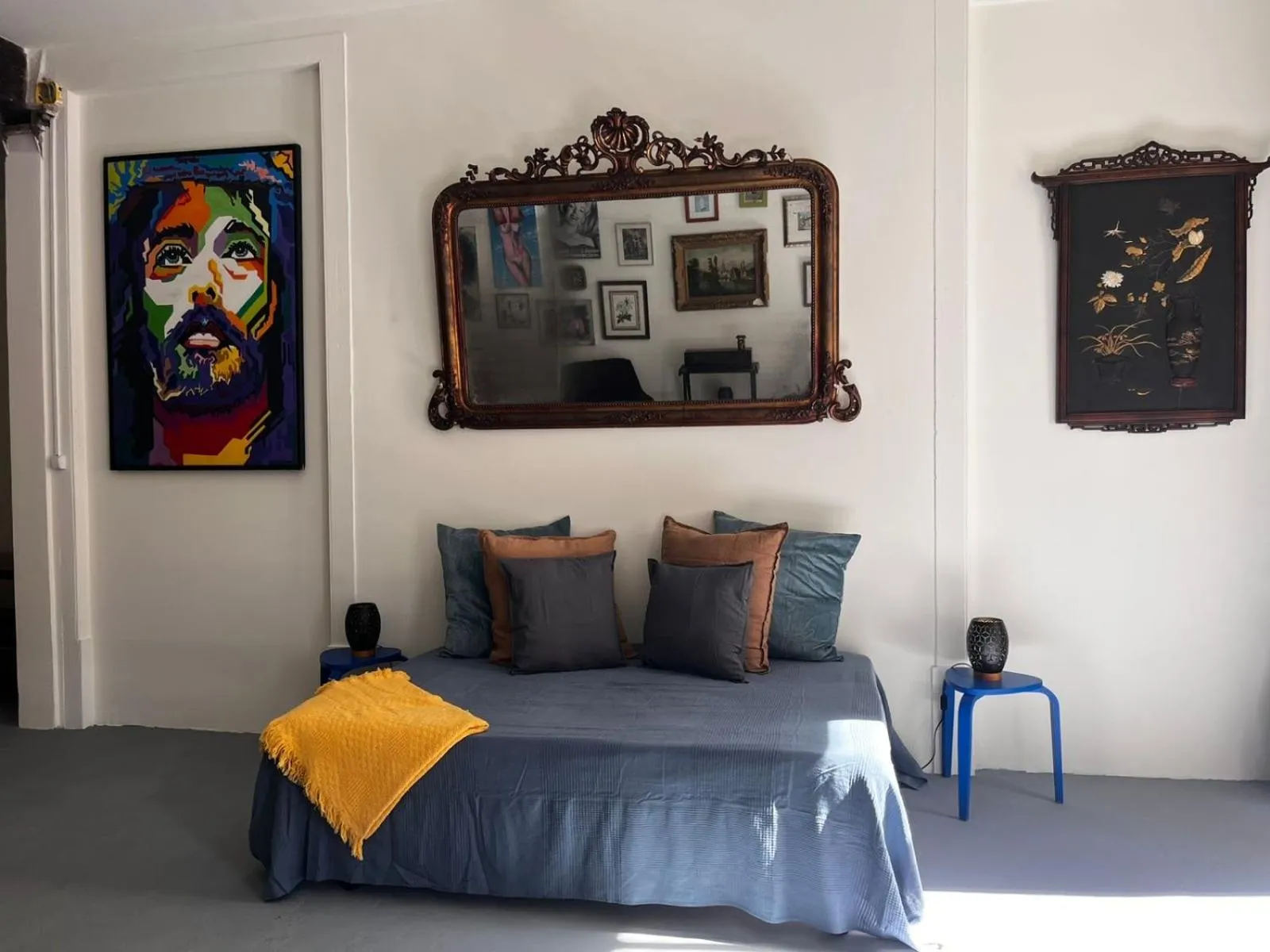 Bed in Azulejos Cais Sodré B&B