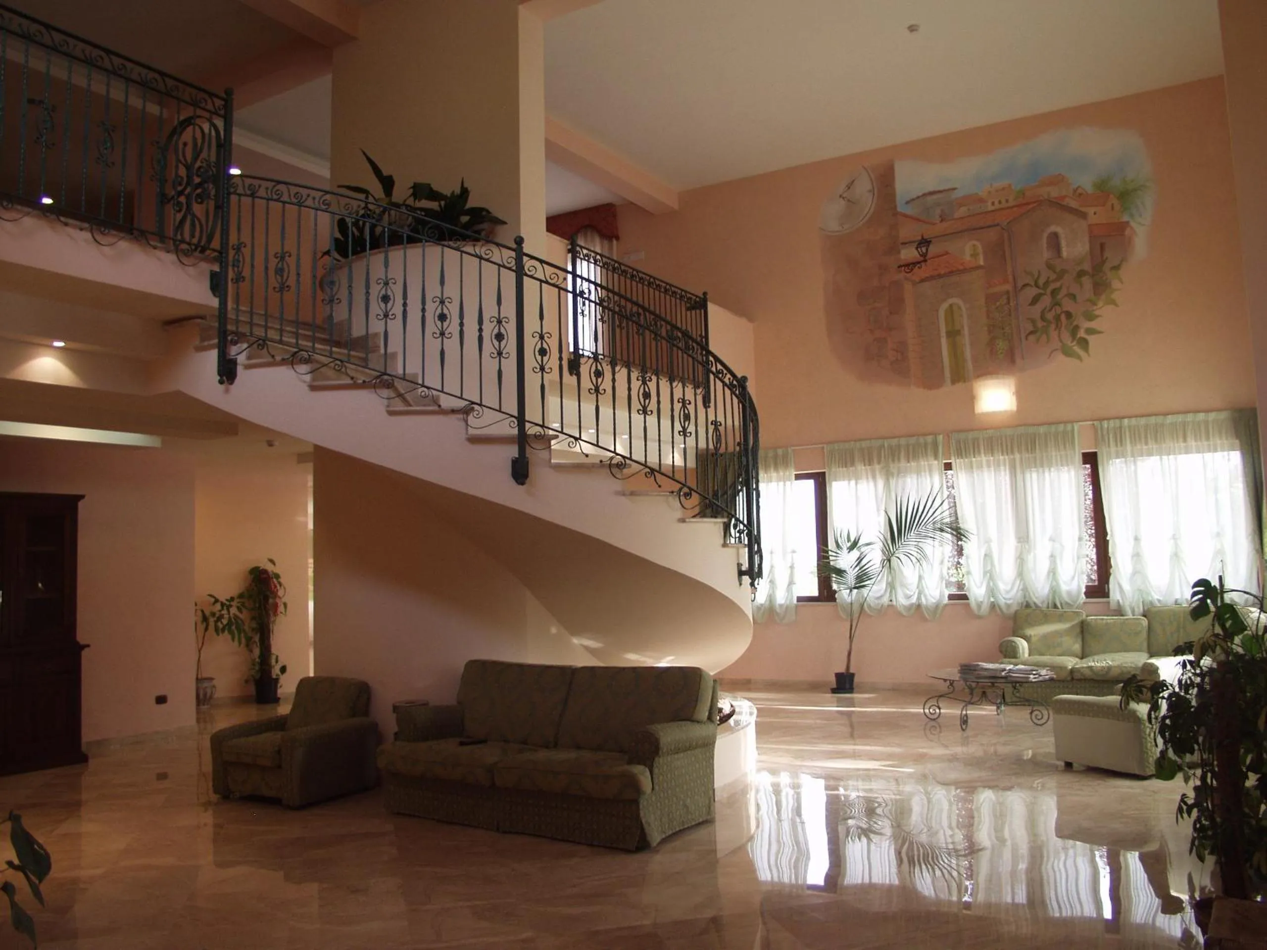 Lobby or reception in Hotel La Grotte