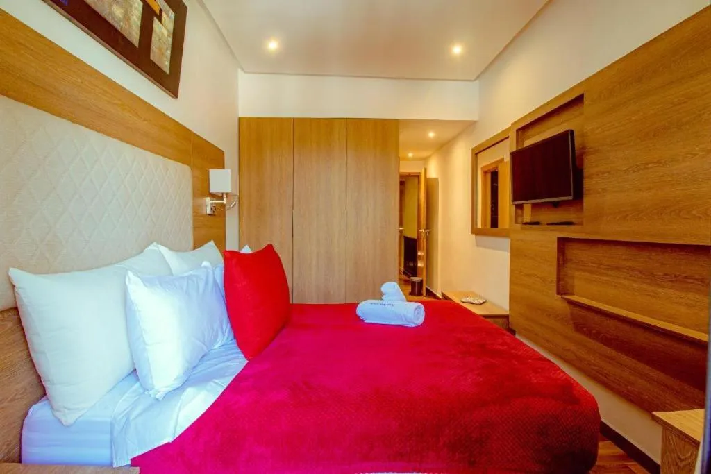 Bed in Hôtel Mechouar Plaza