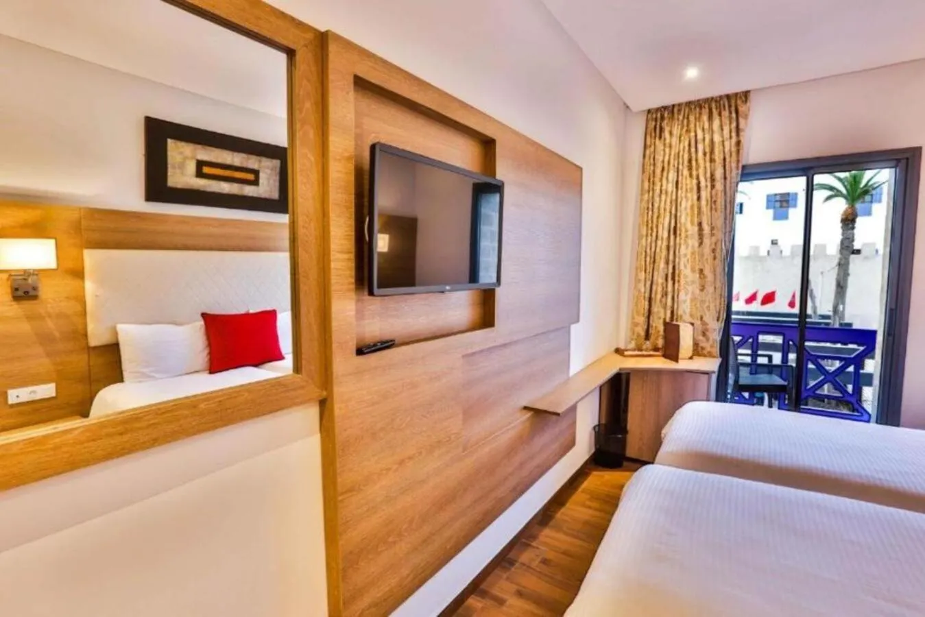 Bed in Hôtel Mechouar Plaza