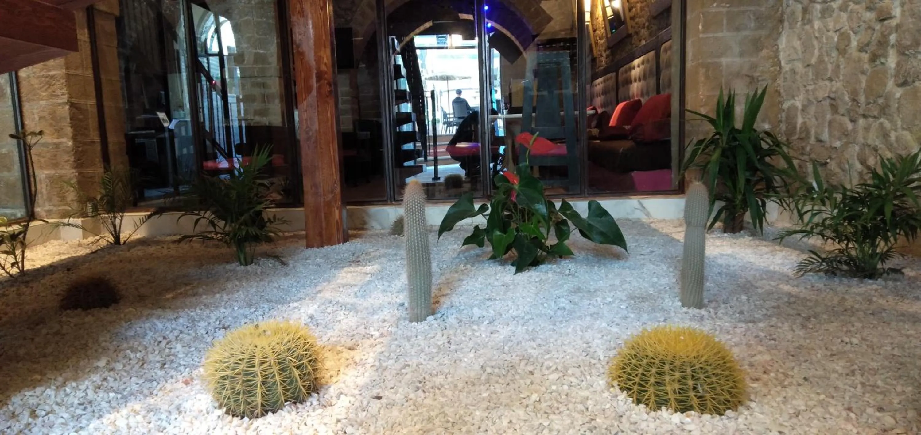 Garden in Hôtel Mechouar Plaza