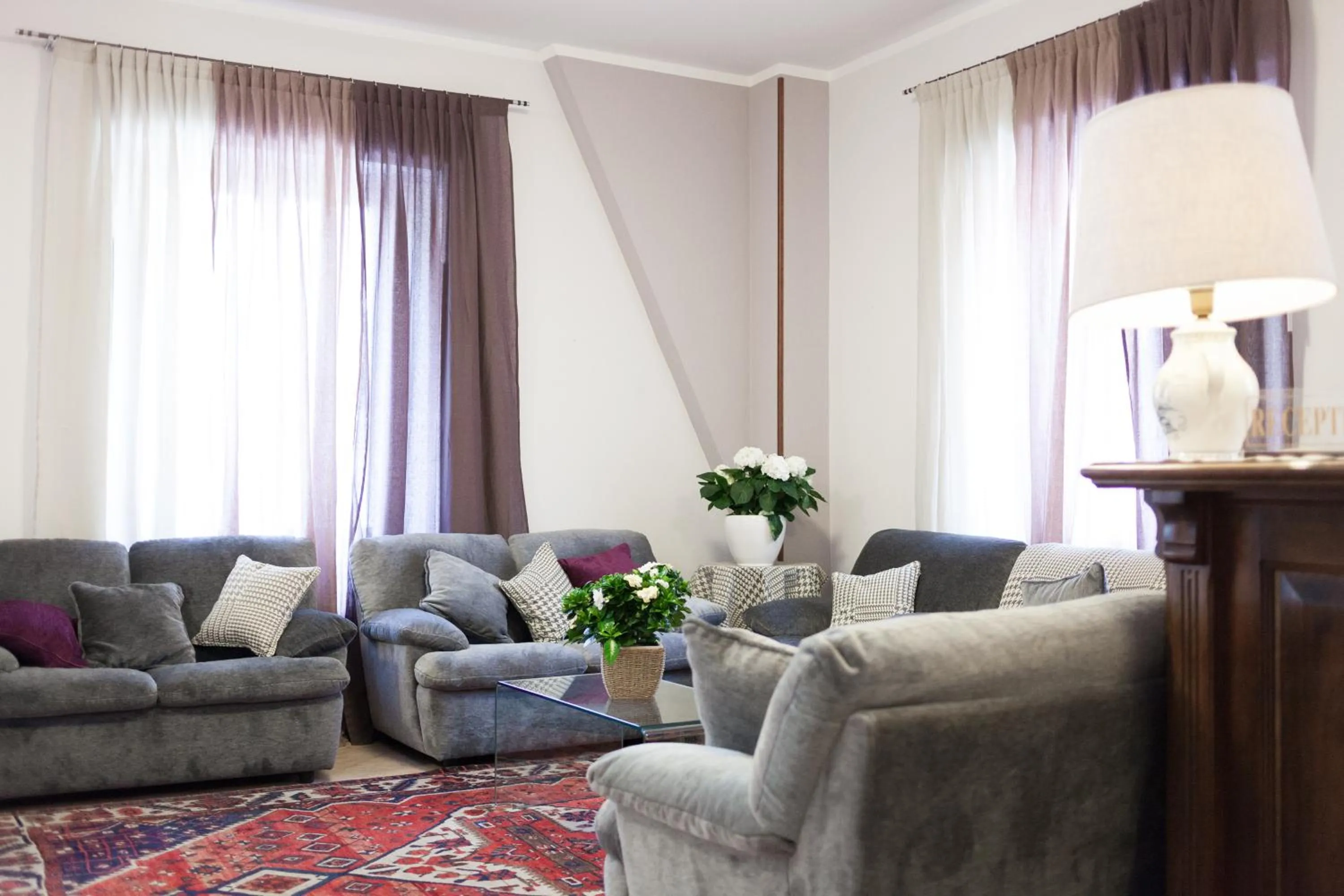 Lobby or reception in Hotel Fabbrini