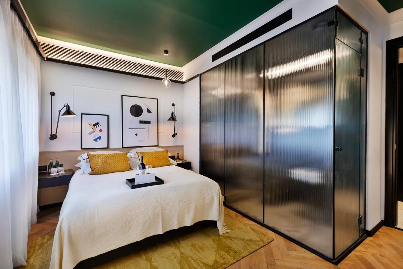 Bedroom, Bed in Theodor Brown Rothschild Tel-Aviv, a member of Brown Hotels