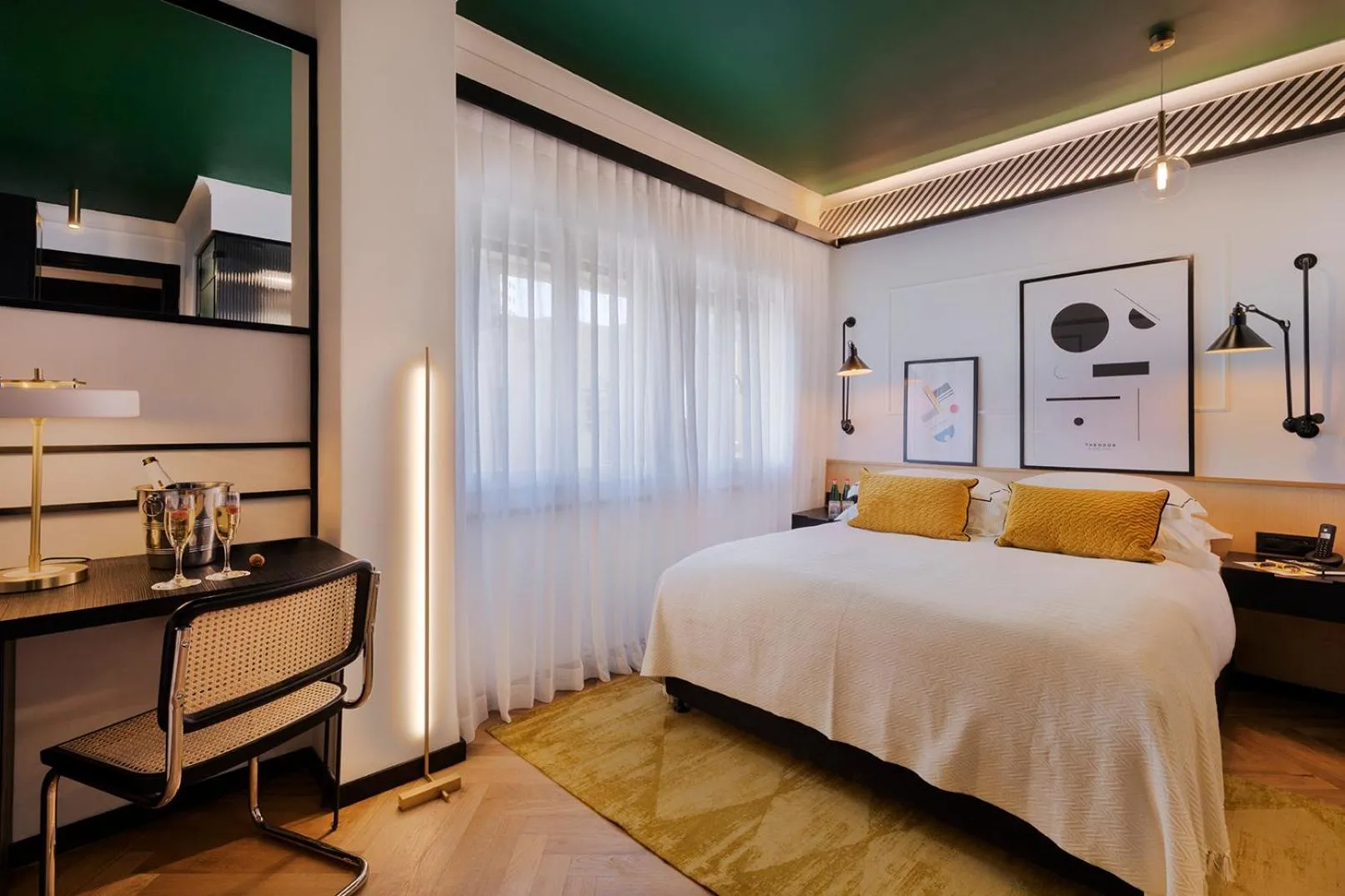 Bedroom, Bed in Theodor Brown Rothschild Tel-Aviv, a member of Brown Hotels