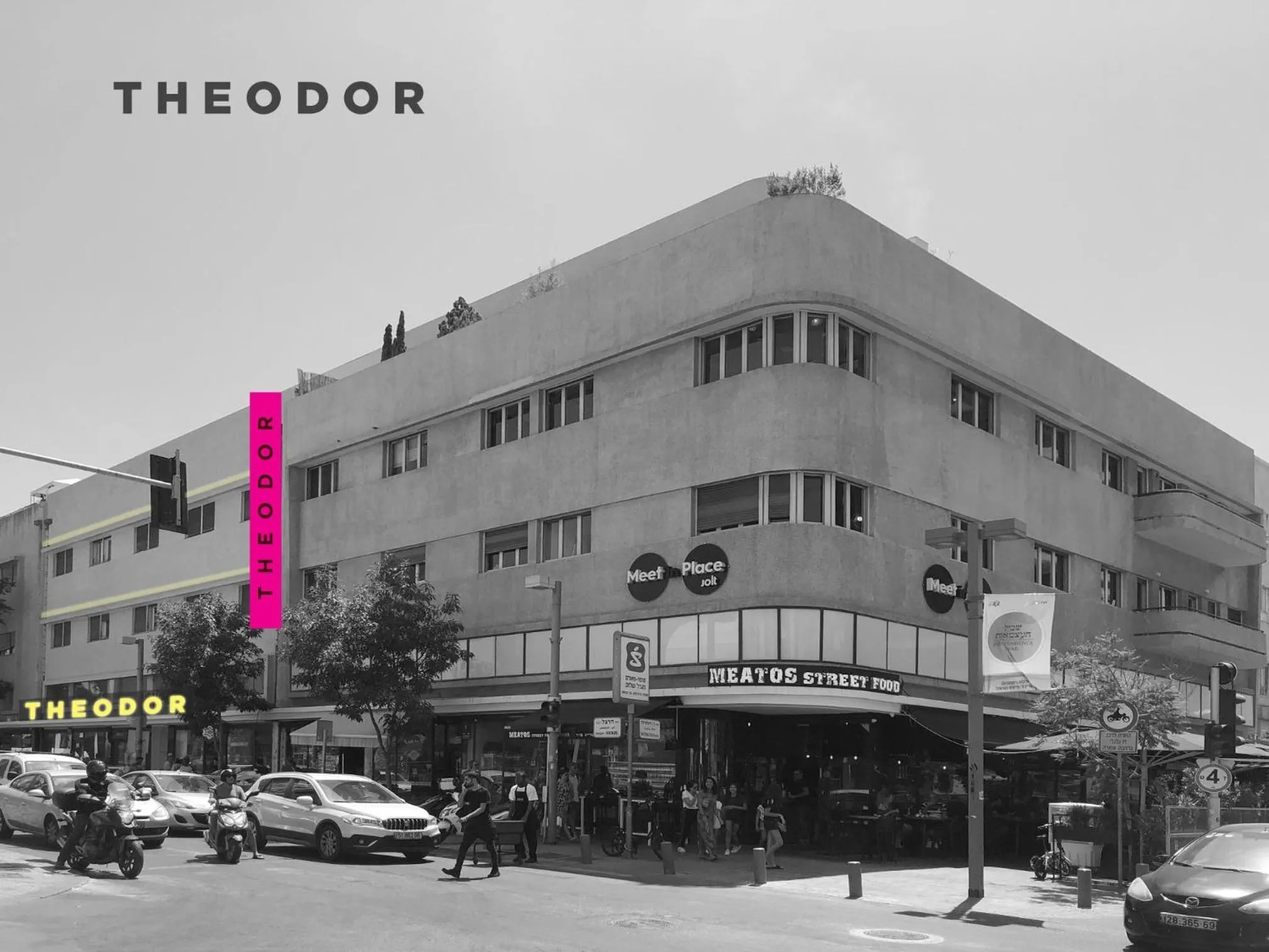 Property building in Theodor Brown Rothschild Tel-Aviv, a member of Brown Hotels