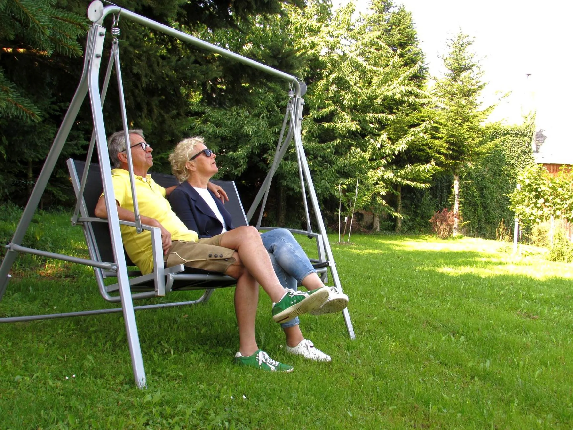 Garden in GästeHAUS & HOFladen Familie Öllerer