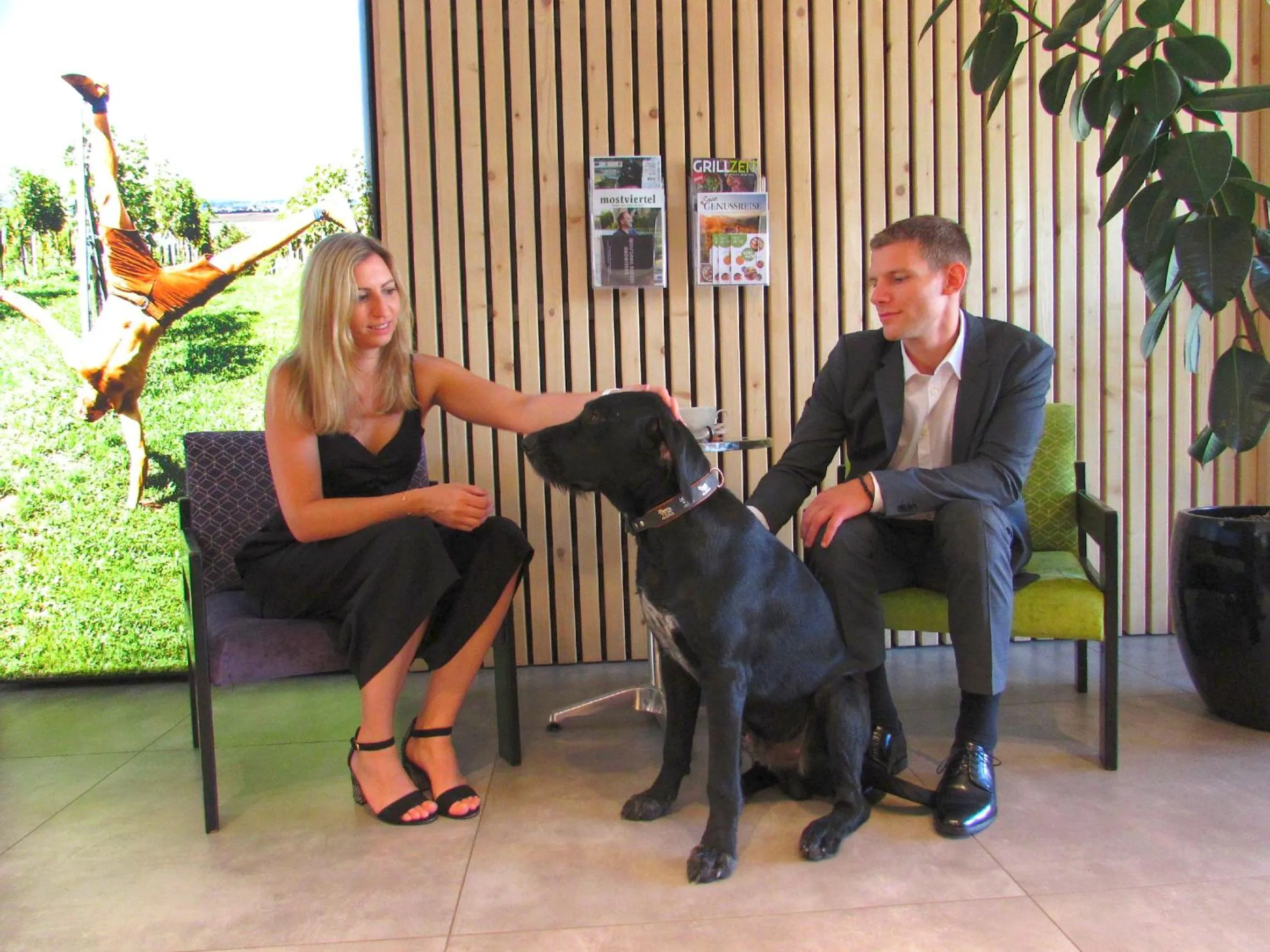 Pets in GästeHAUS & HOFladen Familie Öllerer