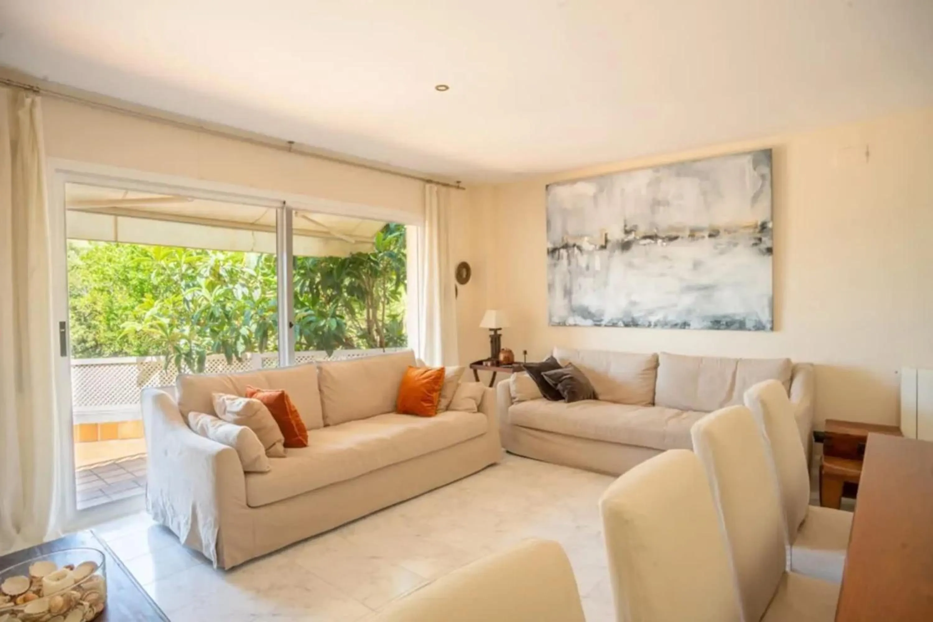 Living room in Comfortable House in Sitges with Shared Pool