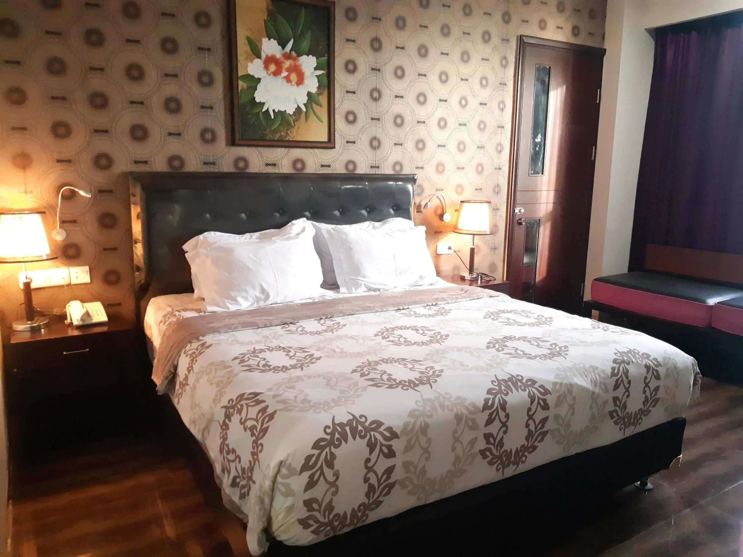 Bed in Pacific Hotel Ambon
