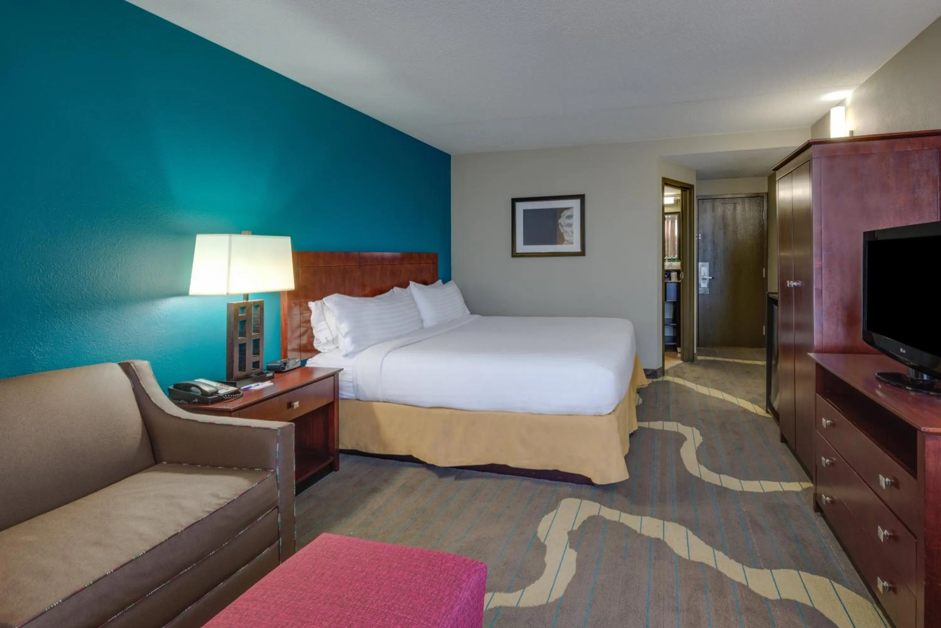 Photo of the whole room, Bed in Holiday Inn Express Washington DC East- Andrews AFB by IHG