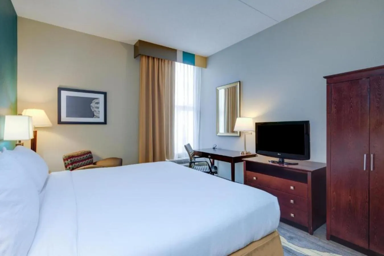 Bedroom, Bed in Holiday Inn Express Washington DC East- Andrews AFB by IHG