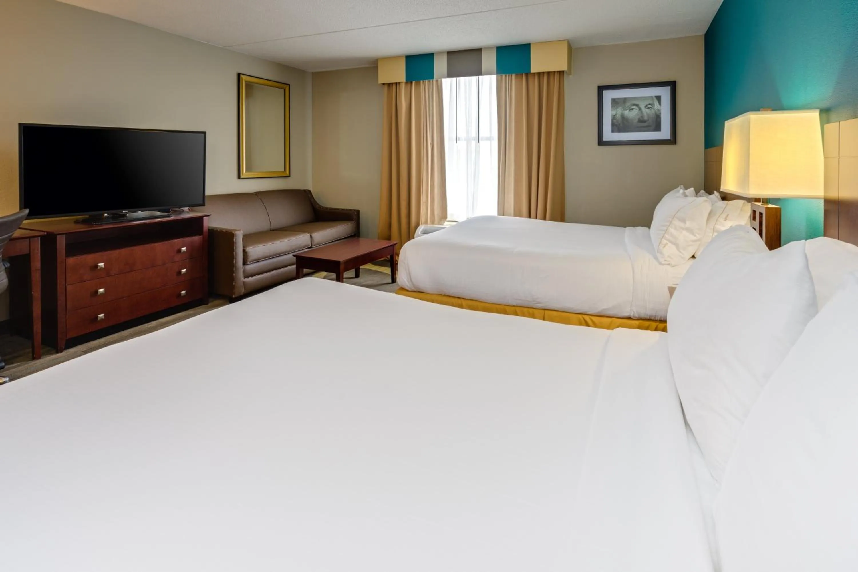 Photo of the whole room, Bed in Holiday Inn Express Washington DC East- Andrews AFB by IHG