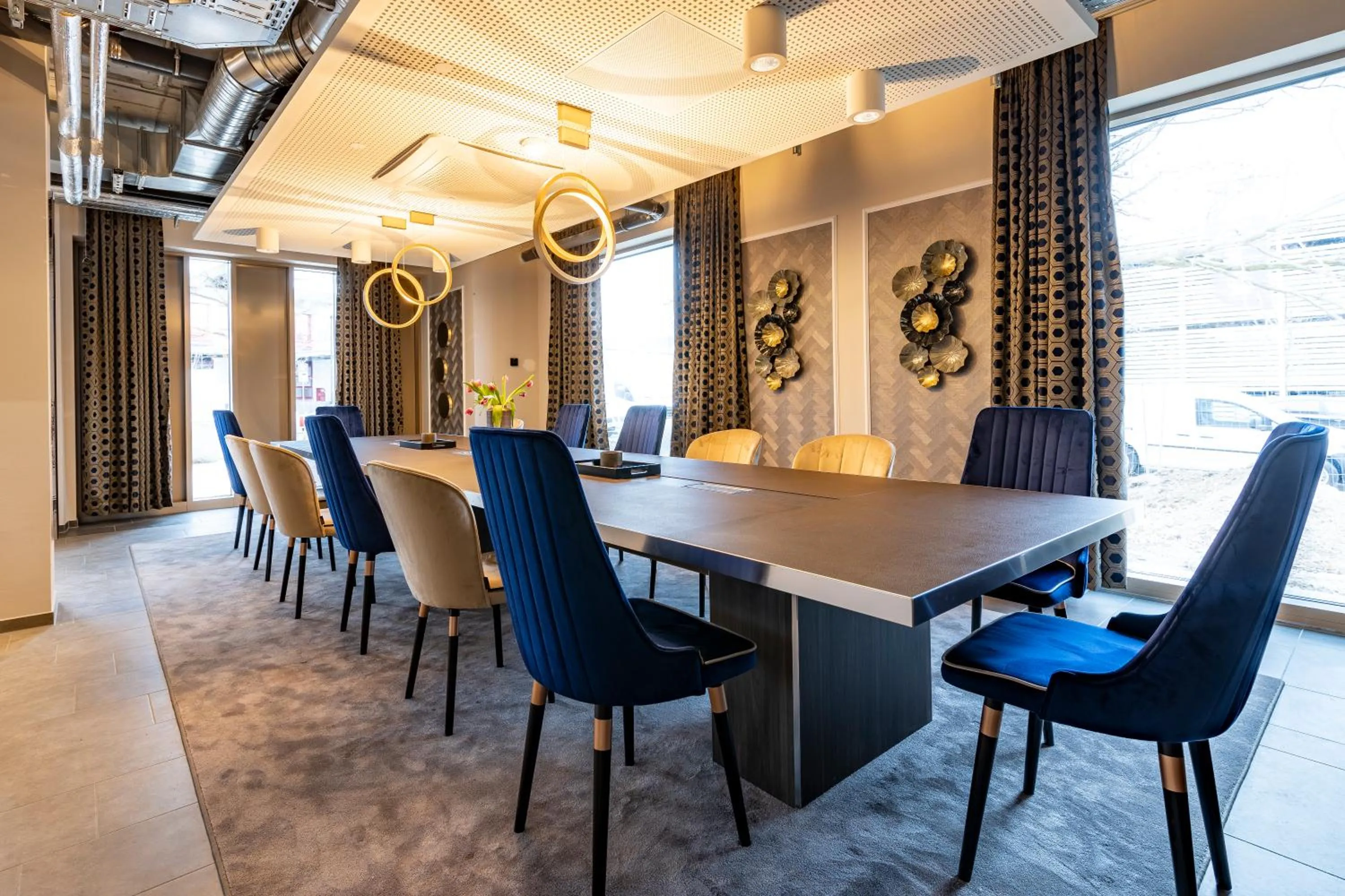 Lobby or reception in MASEVEN München Messe Dornach