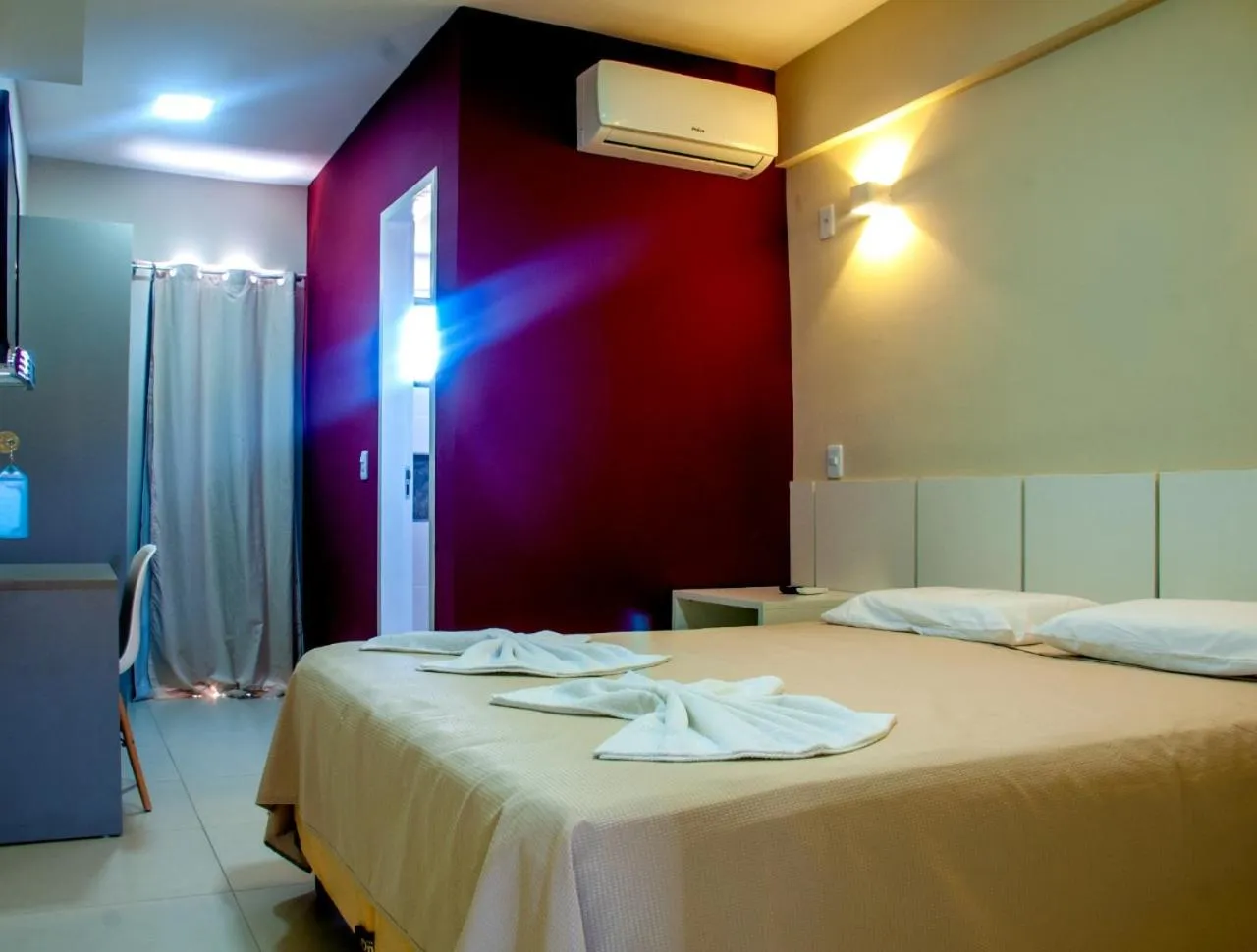 air conditioner, Bed in Murano Center Hotel