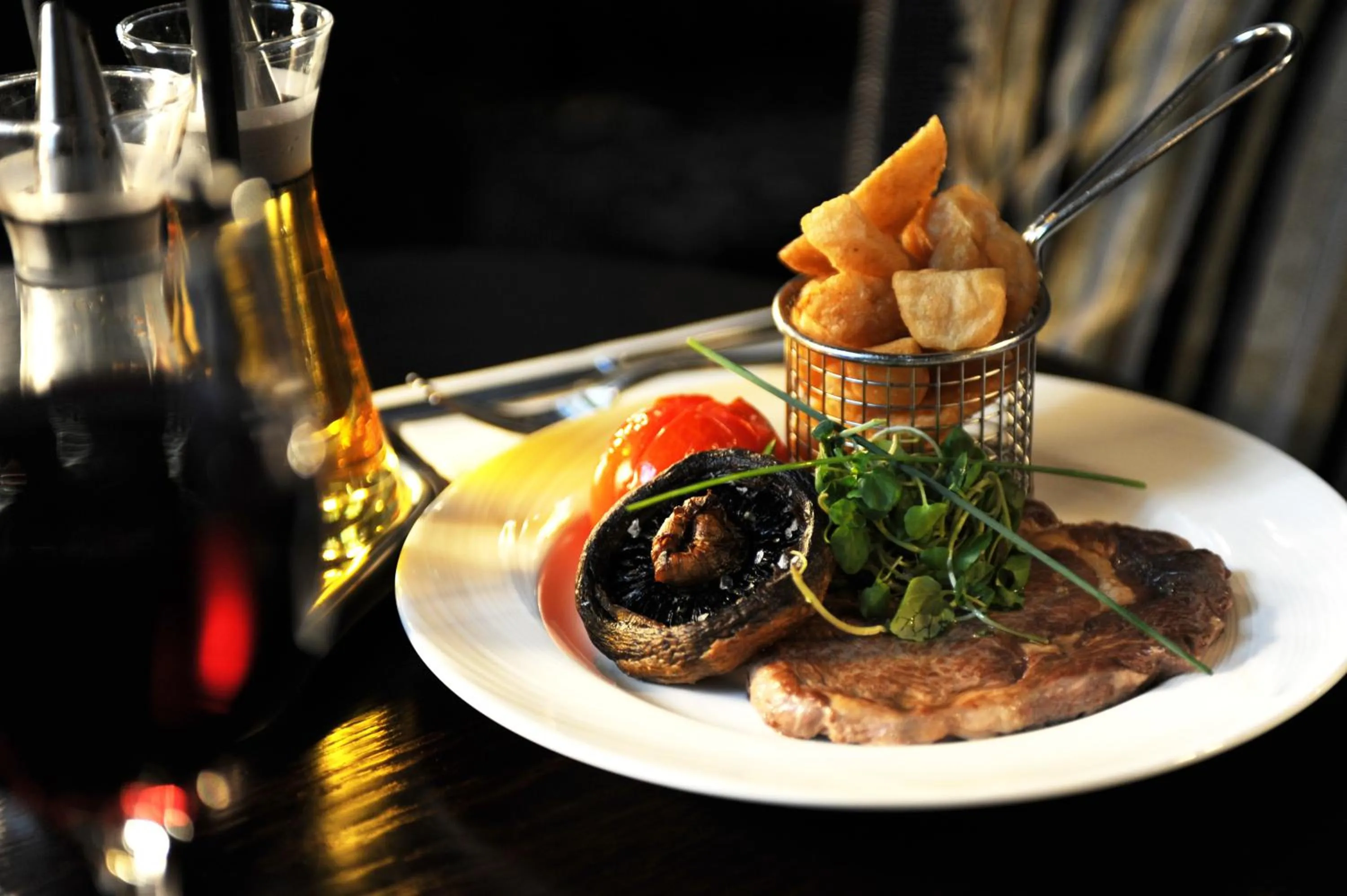 Food in Peckforton Castle