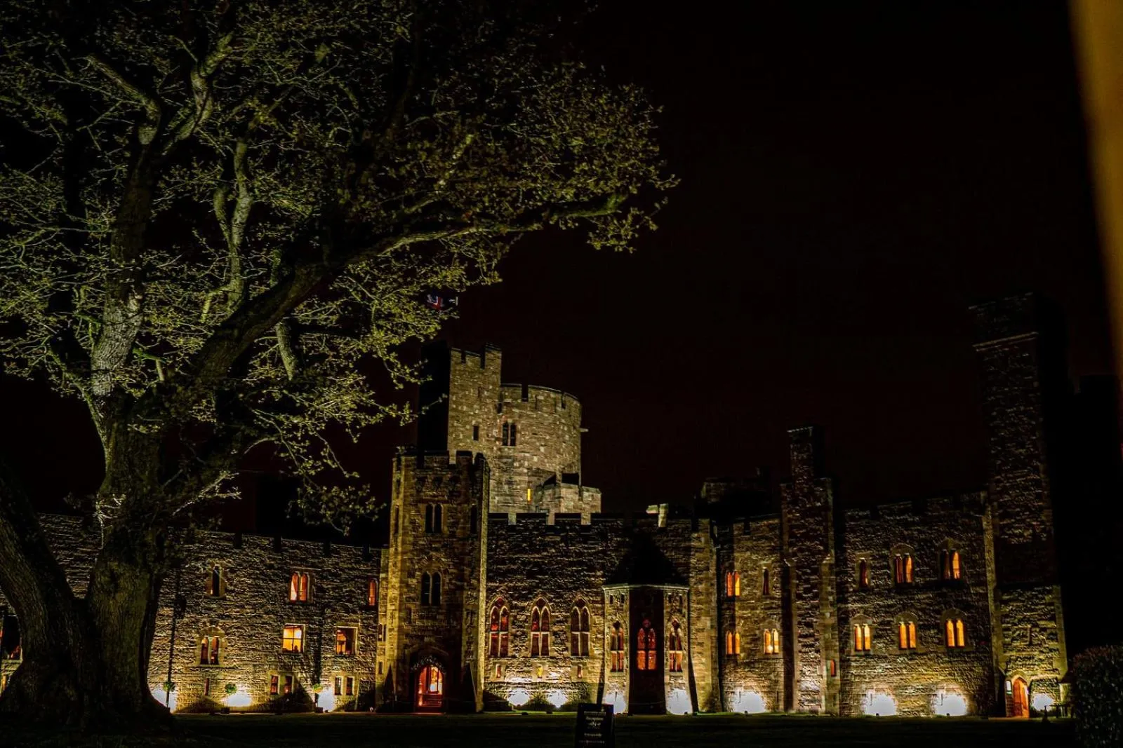 Property building in Peckforton Castle