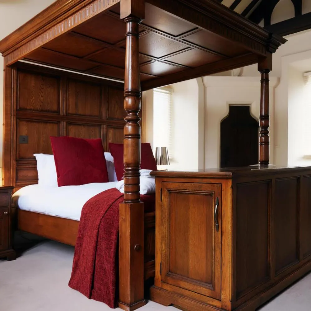 Bed in Peckforton Castle