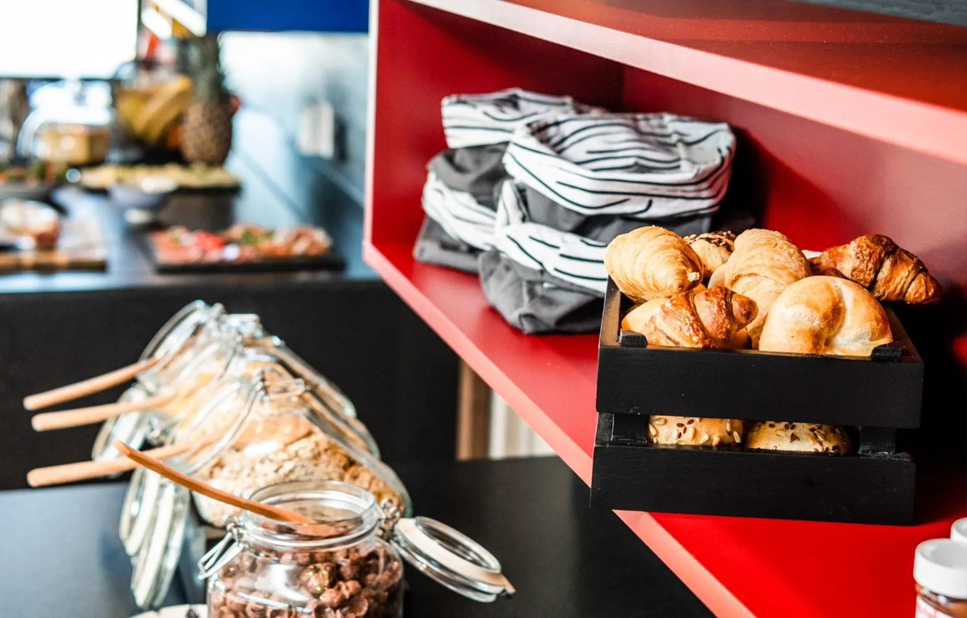 Breakfast in Aparthotel Panorama Living Dolomites