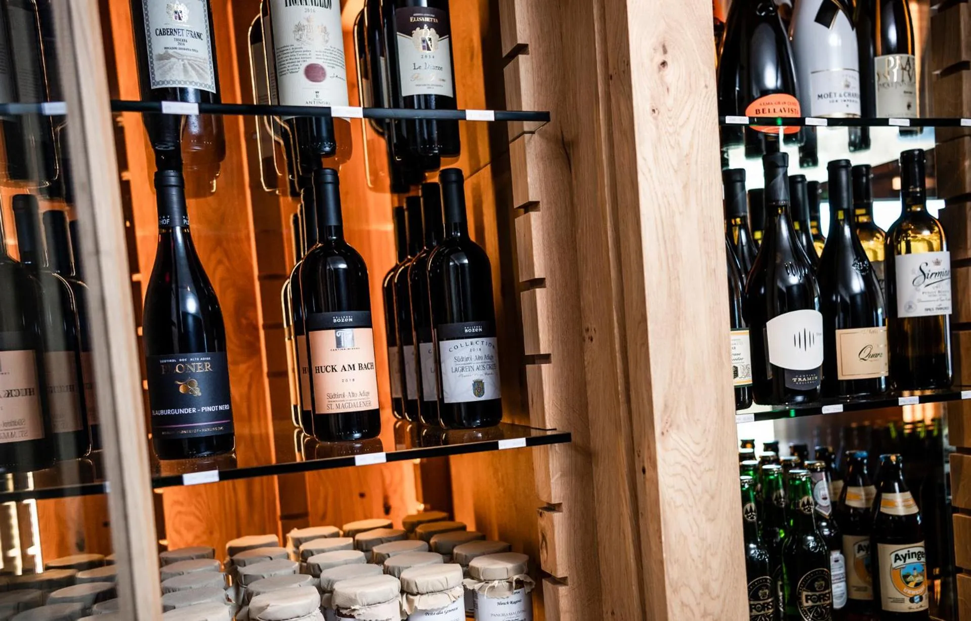 Alcoholic drinks in Aparthotel Panorama Living Dolomites