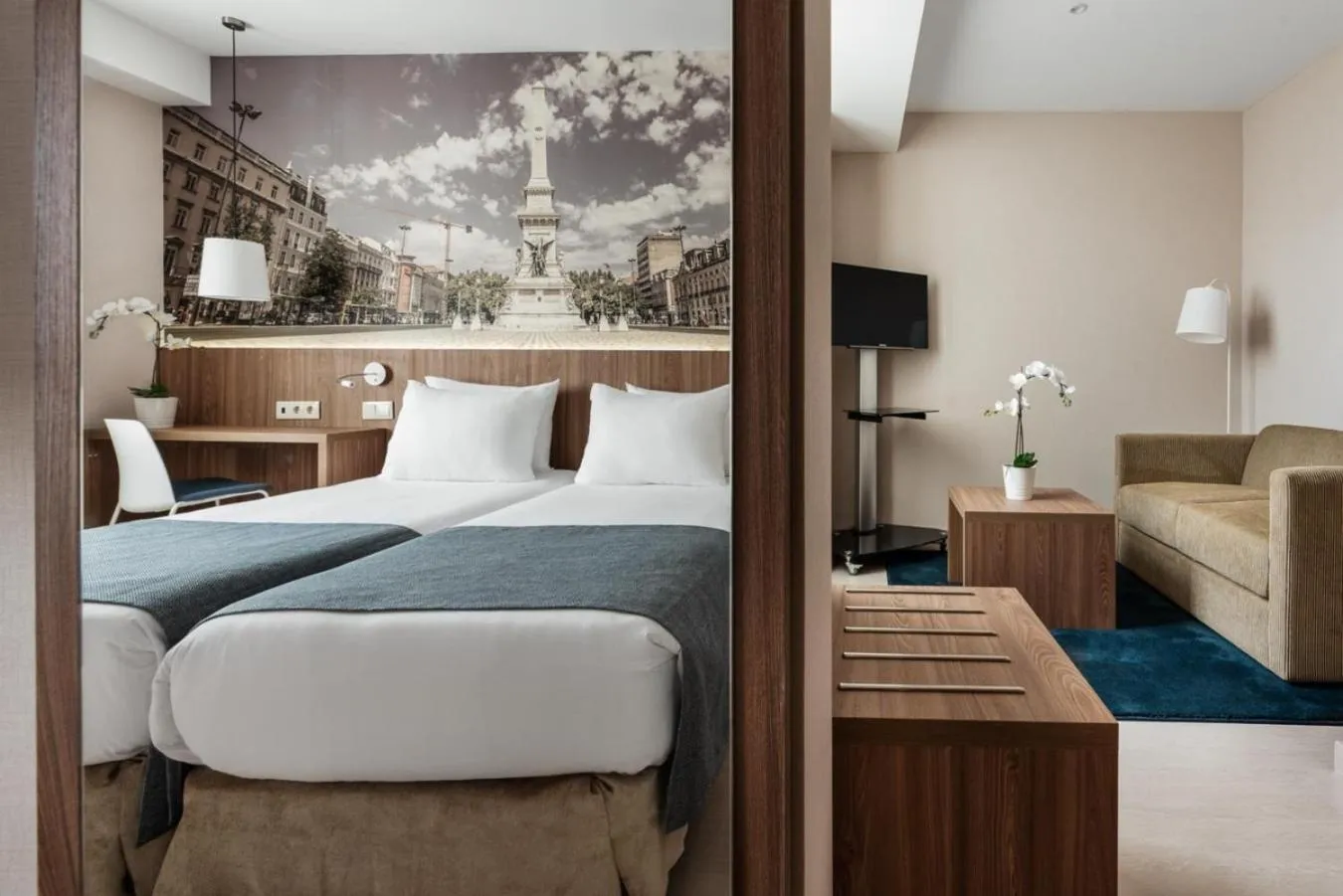 Bedroom, Bed in Exe Saldanha