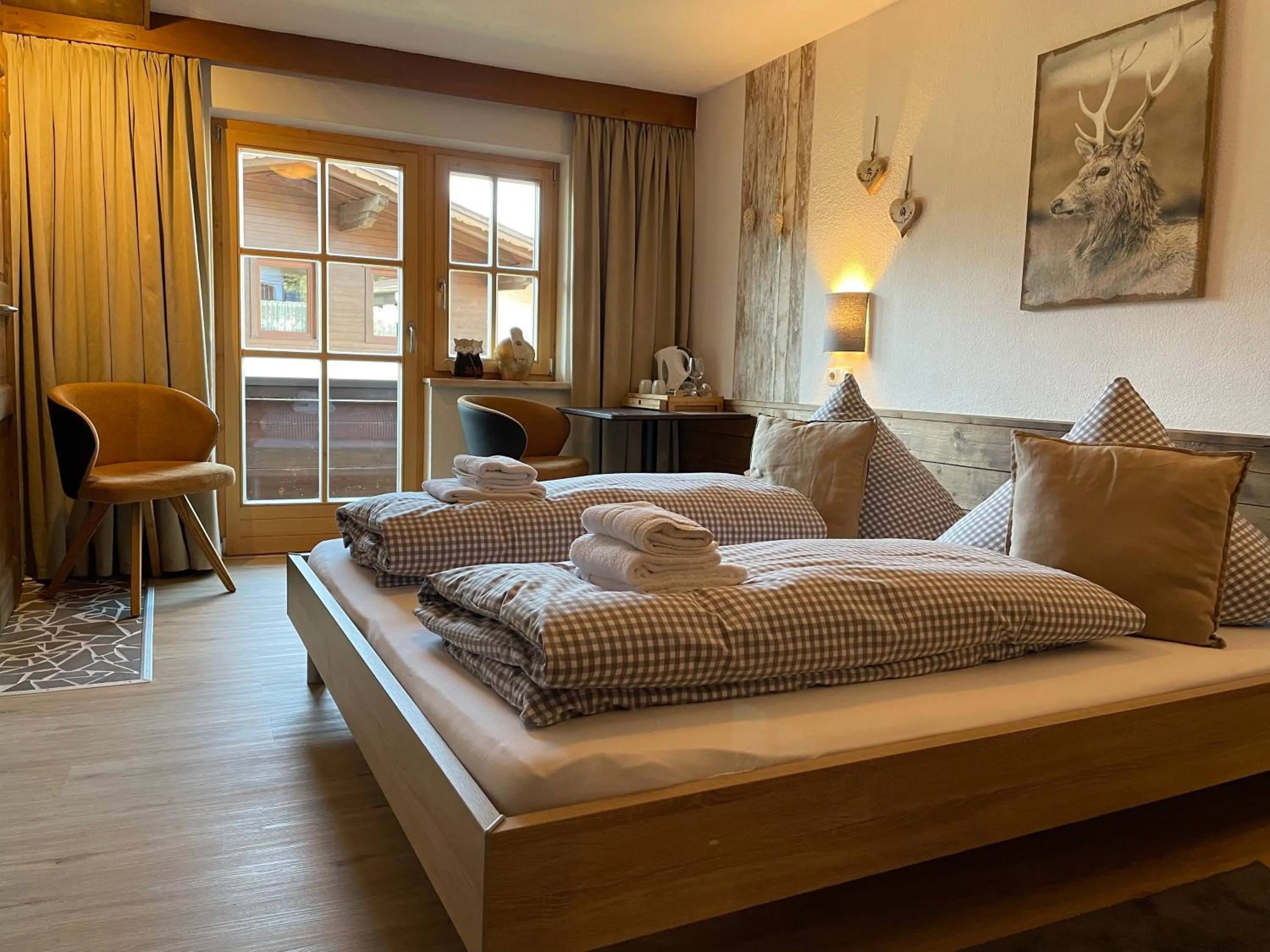 Double Room with Balcony in Haus Tirol Ehrwald