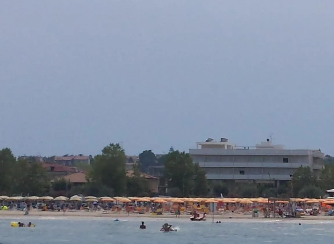 Beach in Hotel Miramare