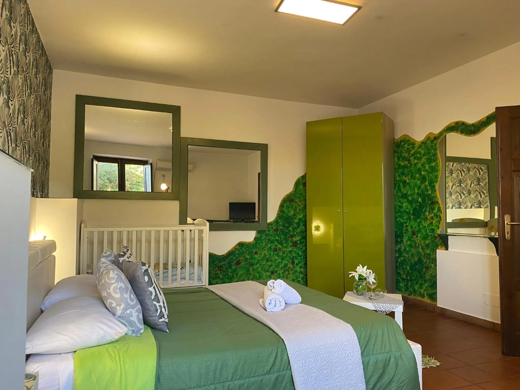 Bedroom, Bed in Oasi Del Fiumefreddo
