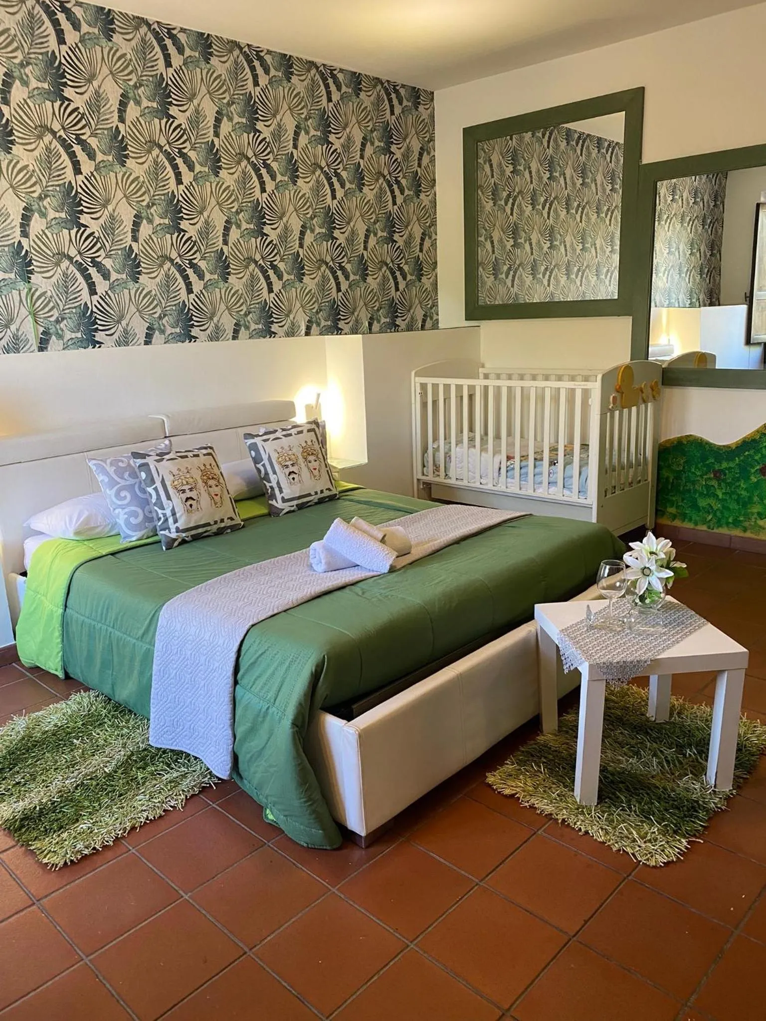 Bedroom, Bed in Oasi Del Fiumefreddo