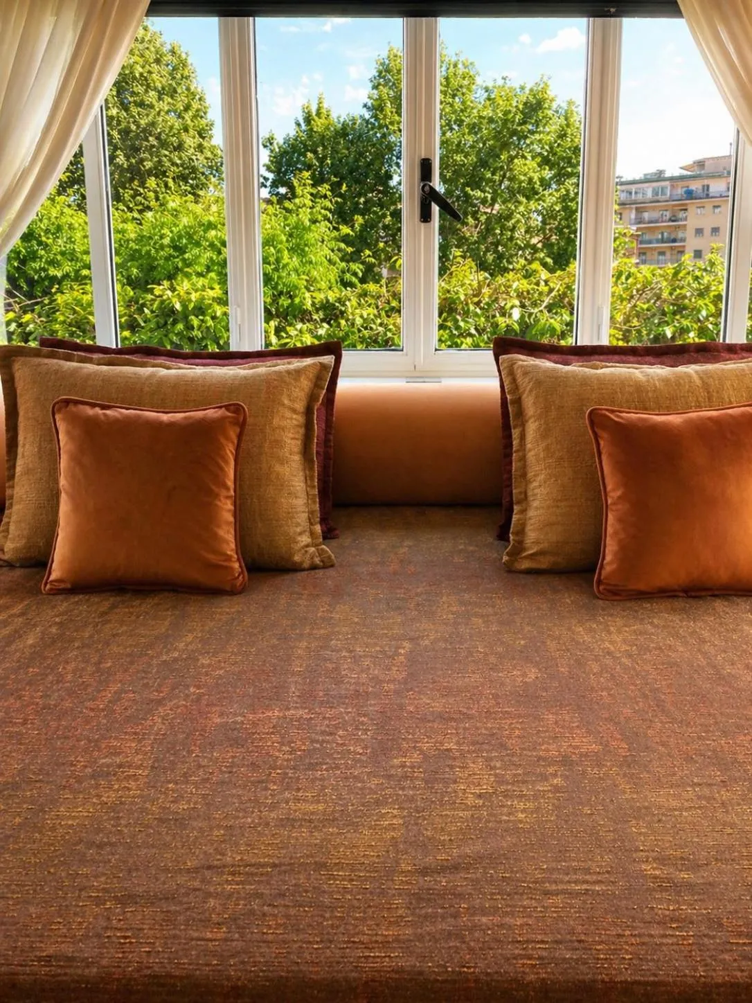 Seating area in Casa Rubinacci