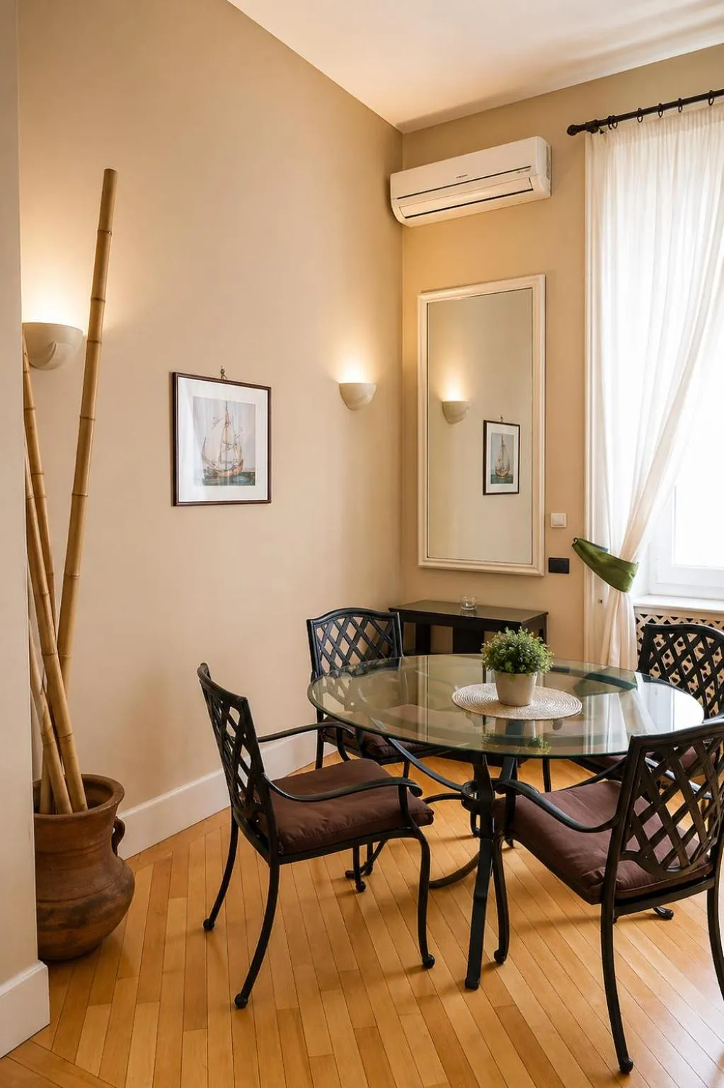 Seating area in Casa Rubinacci