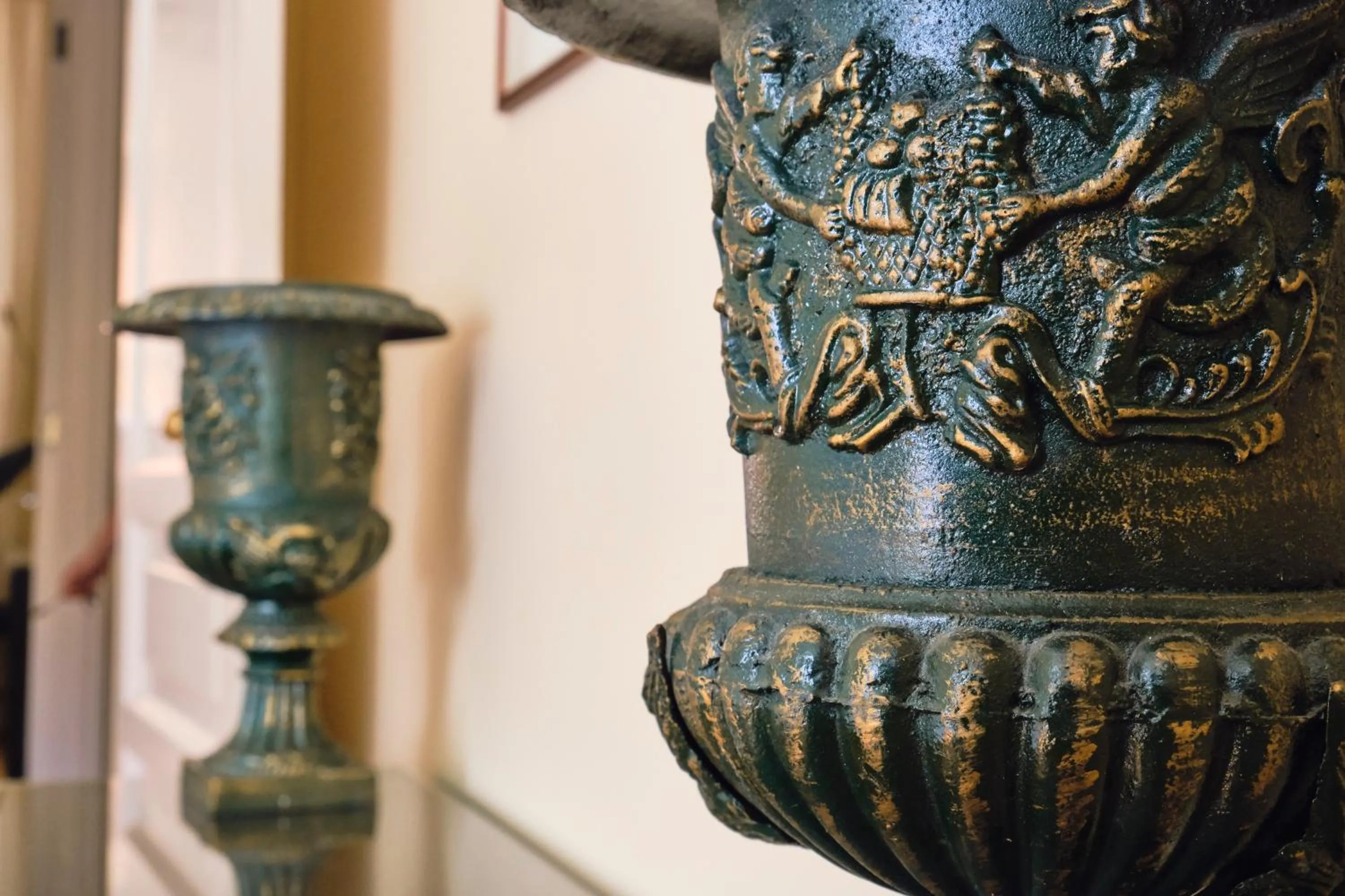 Decorative detail in Casa Rubinacci