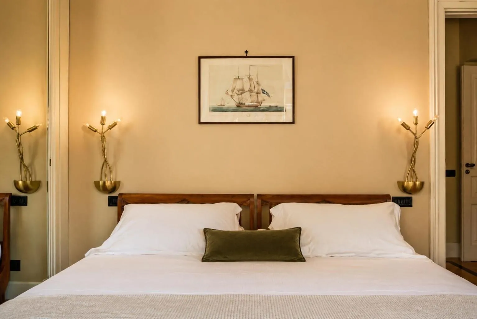 Bedroom, Bed in Casa Rubinacci