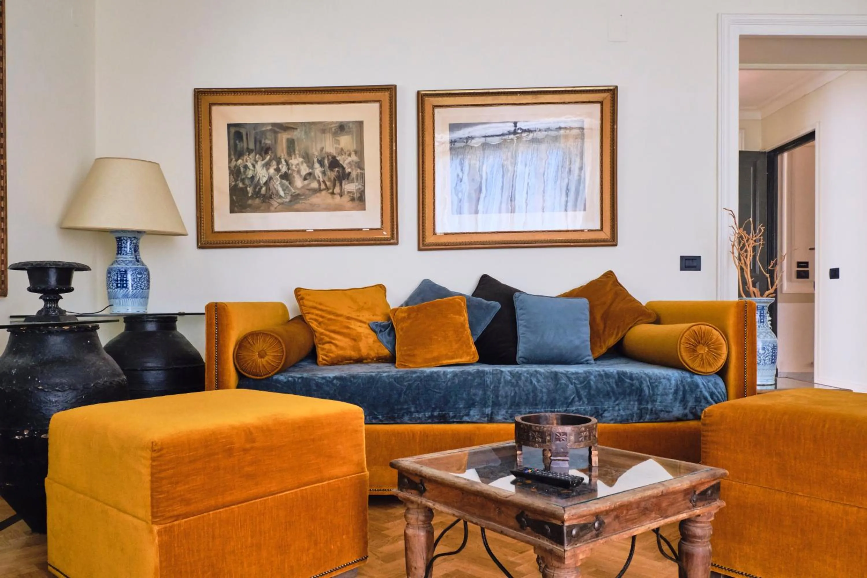 Living room in Casa Rubinacci