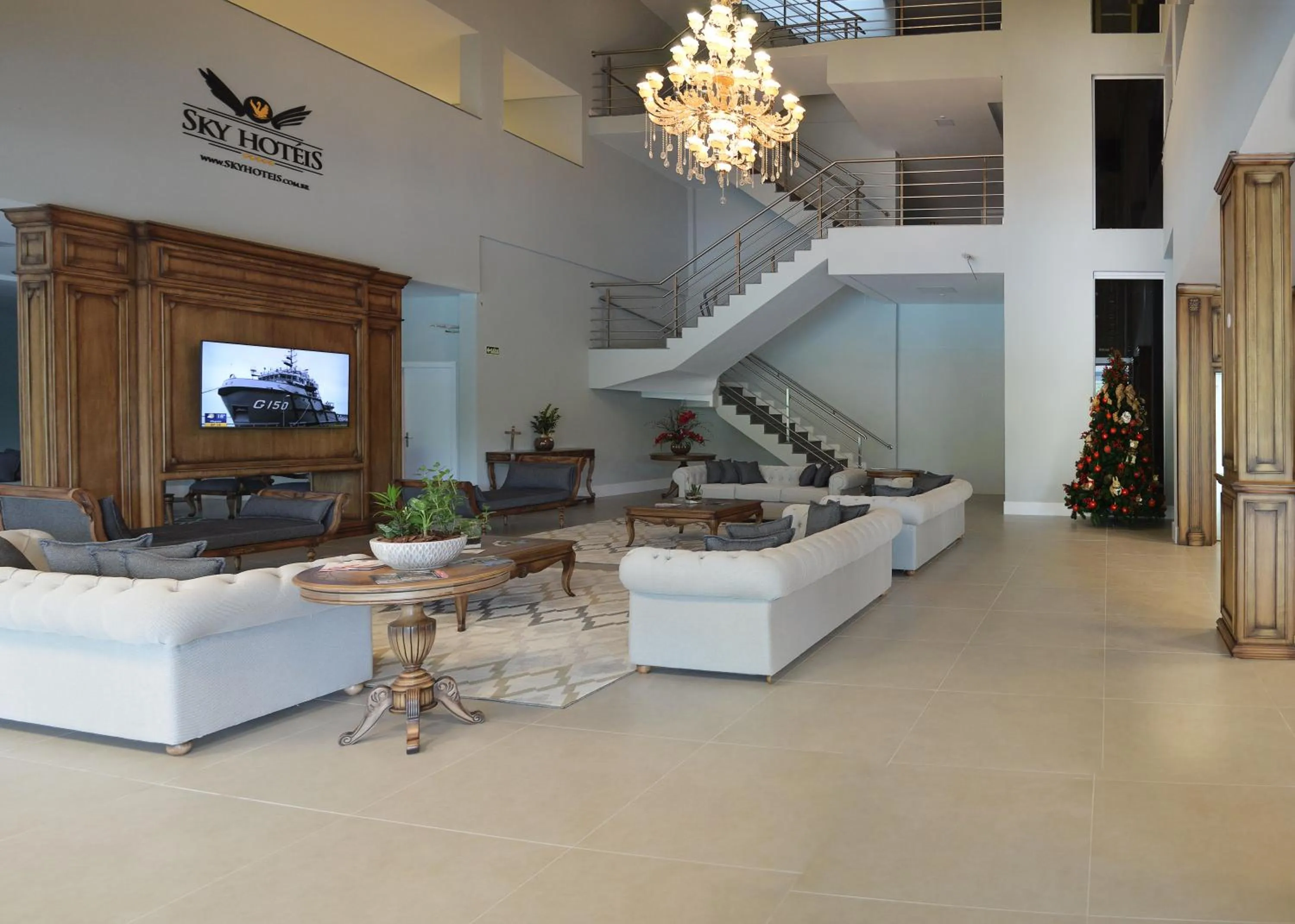 Living room in Sky Palace Hotel