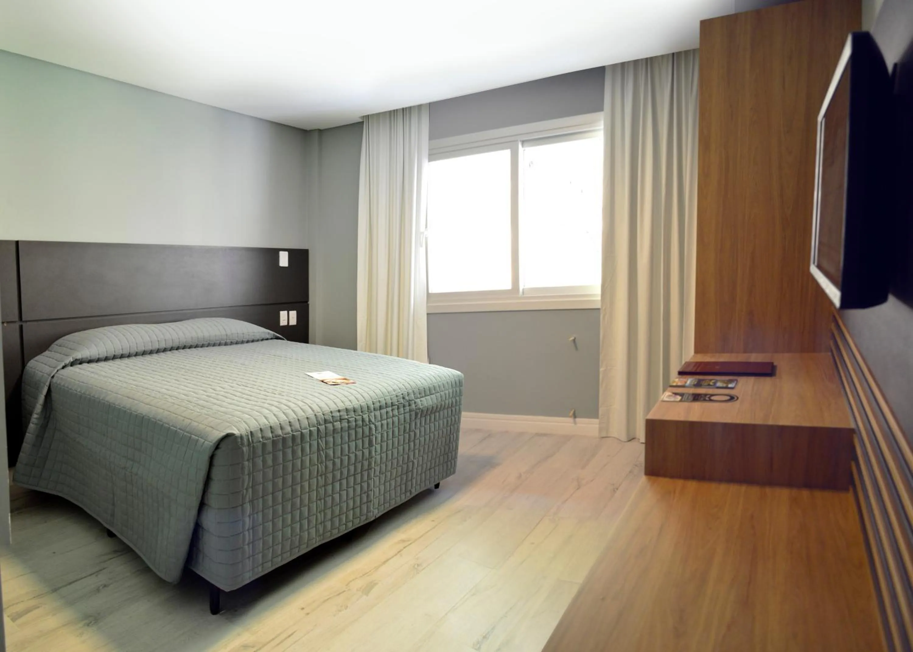 Bed in Sky Palace Hotel