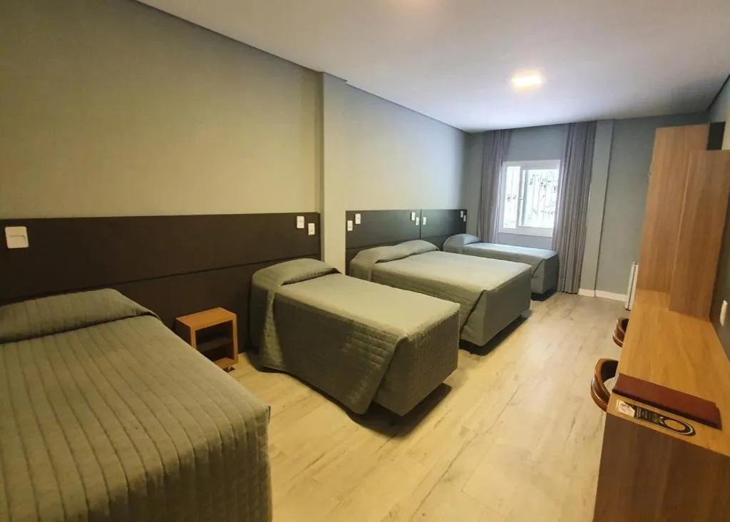 Bed in Sky Palace Hotel