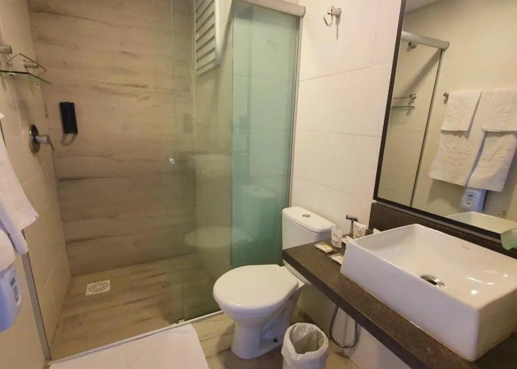 Shower in Sky Palace Hotel