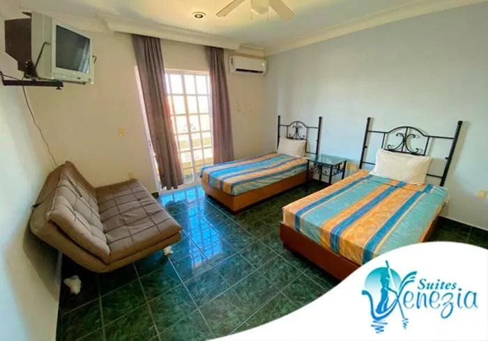 Bed in Hotel Playa María