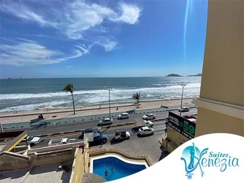 Pool view in Hotel Playa María