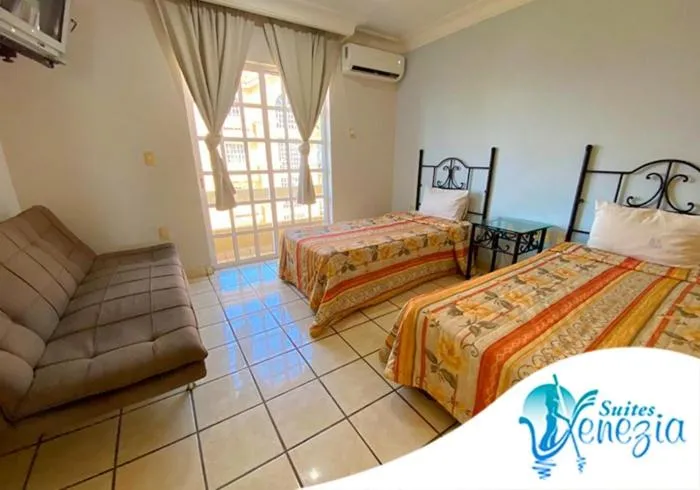 Bed in Hotel Playa María