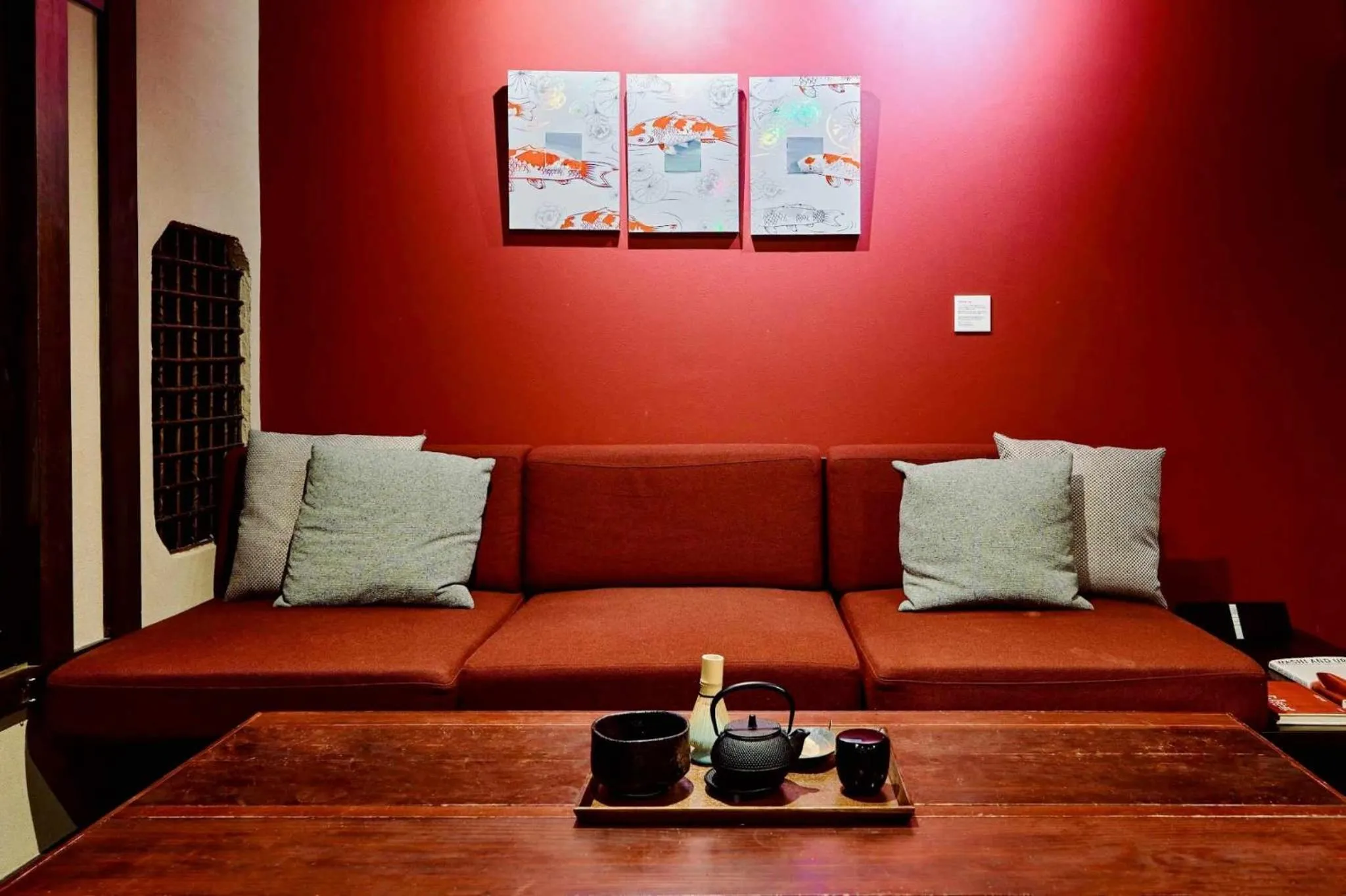 Living room in Kyoto Machiya Zeniyacho